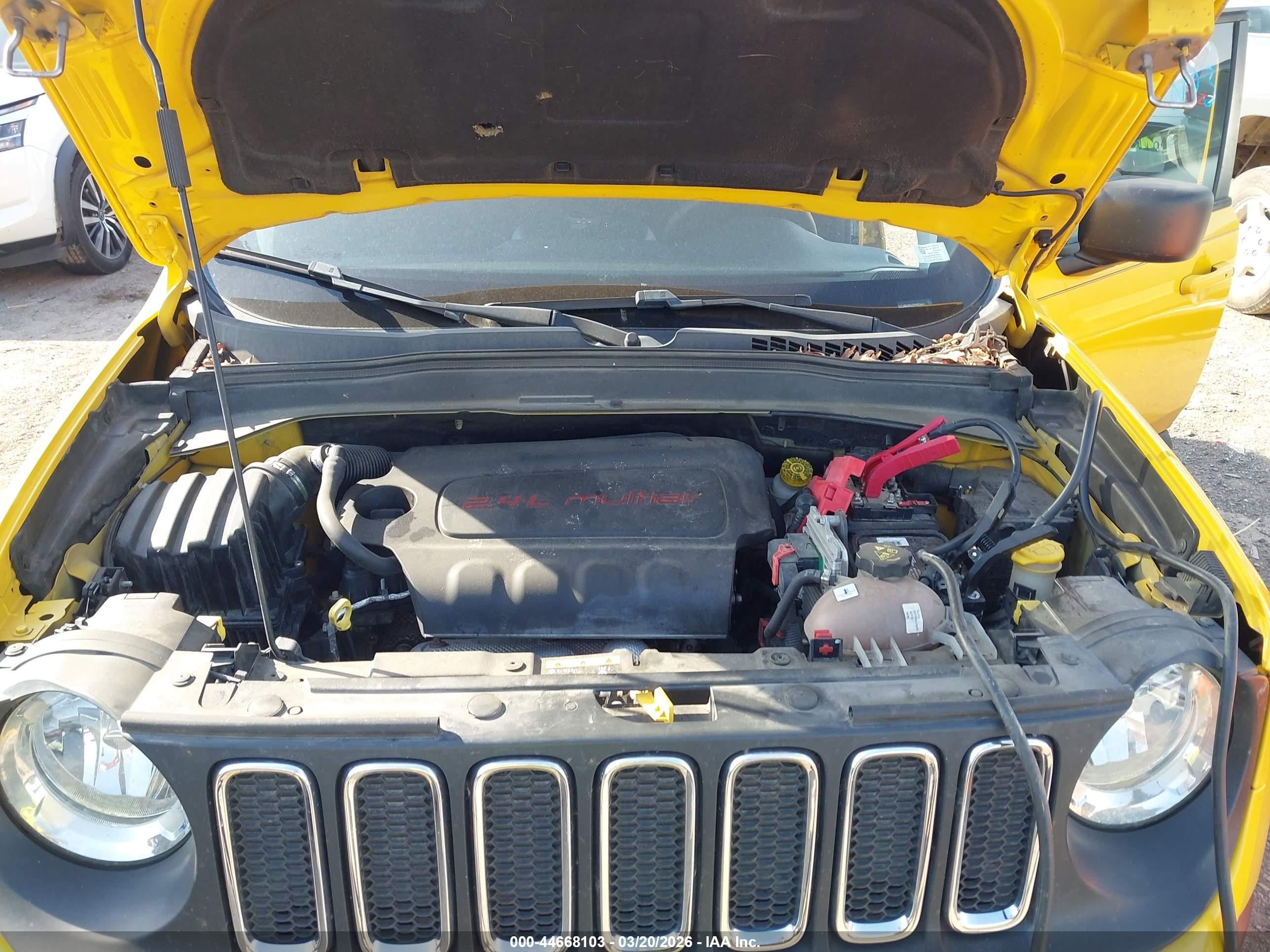 2018 Jeep Renegade Sport 4x4 Yellow vin: ZACCJBAB3JPH50445