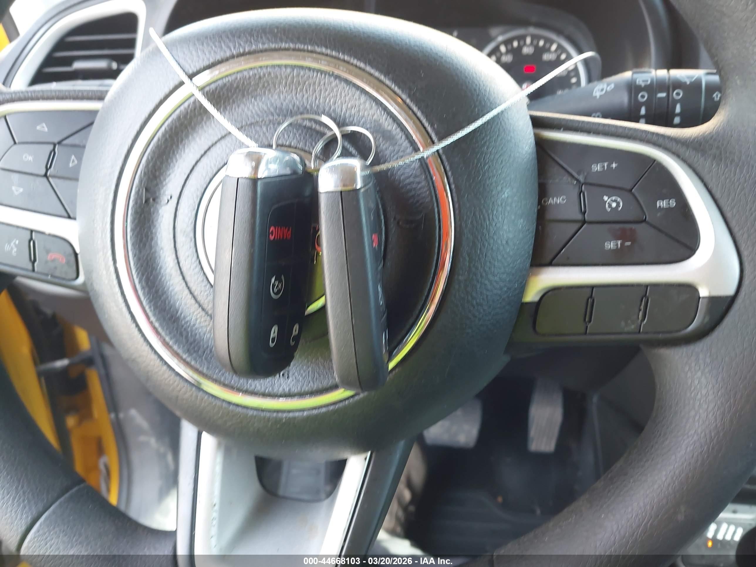2018 Jeep Renegade Sport 4x4 Yellow vin: ZACCJBAB3JPH50445