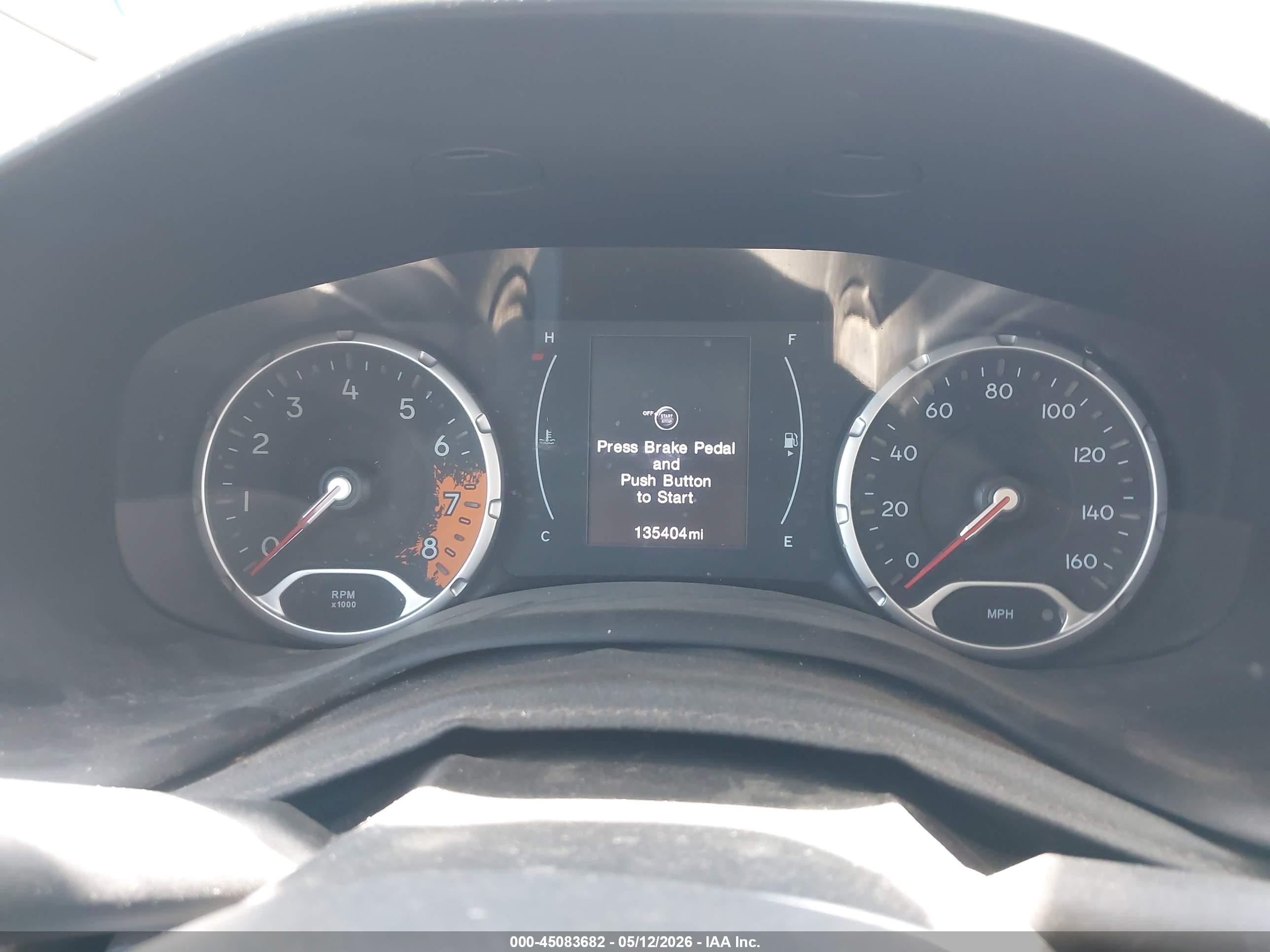 2017 Jeep Renegade Sport 4x4 Gray vin: ZACCJBAB4HPF09388