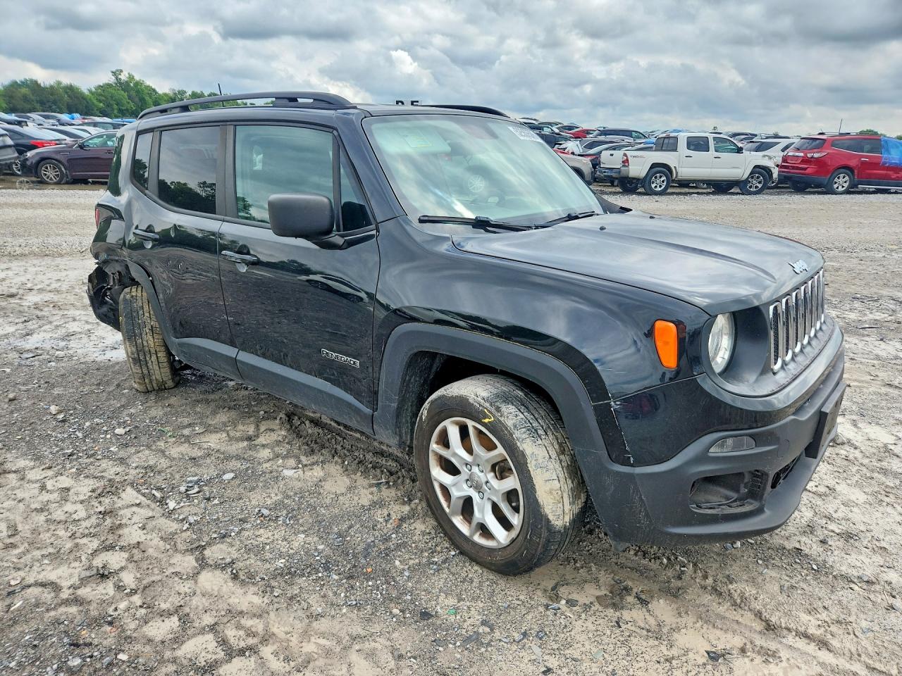 2018 Jeep Renegade Sport Black vin: ZACCJBAB4JPJ31950