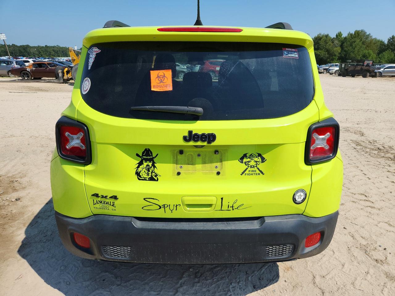 2018 Jeep Renegade Sport Green vin: ZACCJBAB5JPH73094