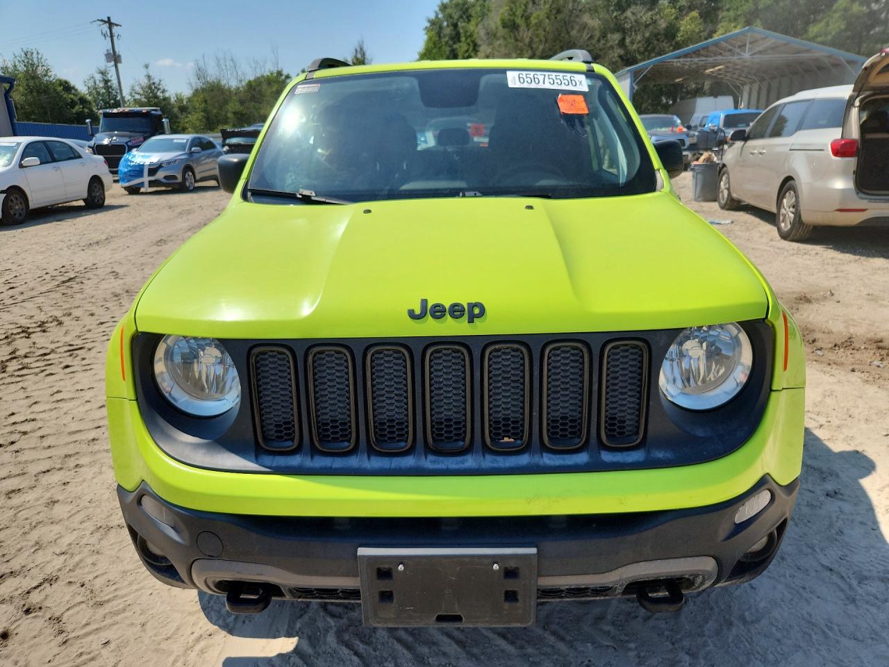 2018 Jeep Renegade Sport Green vin: ZACCJBAB5JPH73094