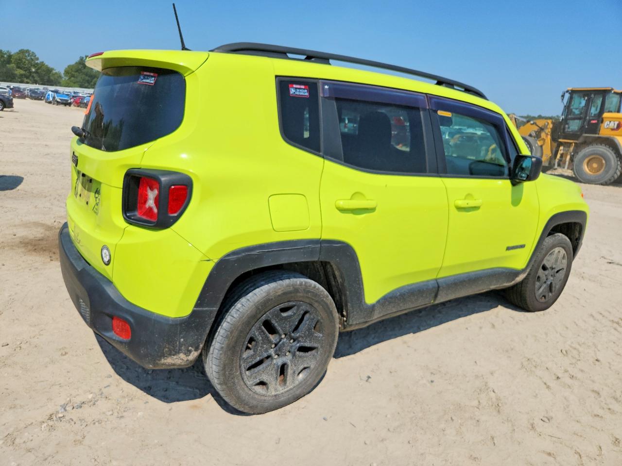 2018 Jeep Renegade Sport Green vin: ZACCJBAB5JPH73094
