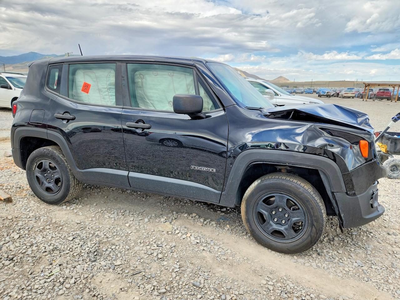 2017 Jeep Renegade Sport Black vin: ZACCJBAB6HPG26633