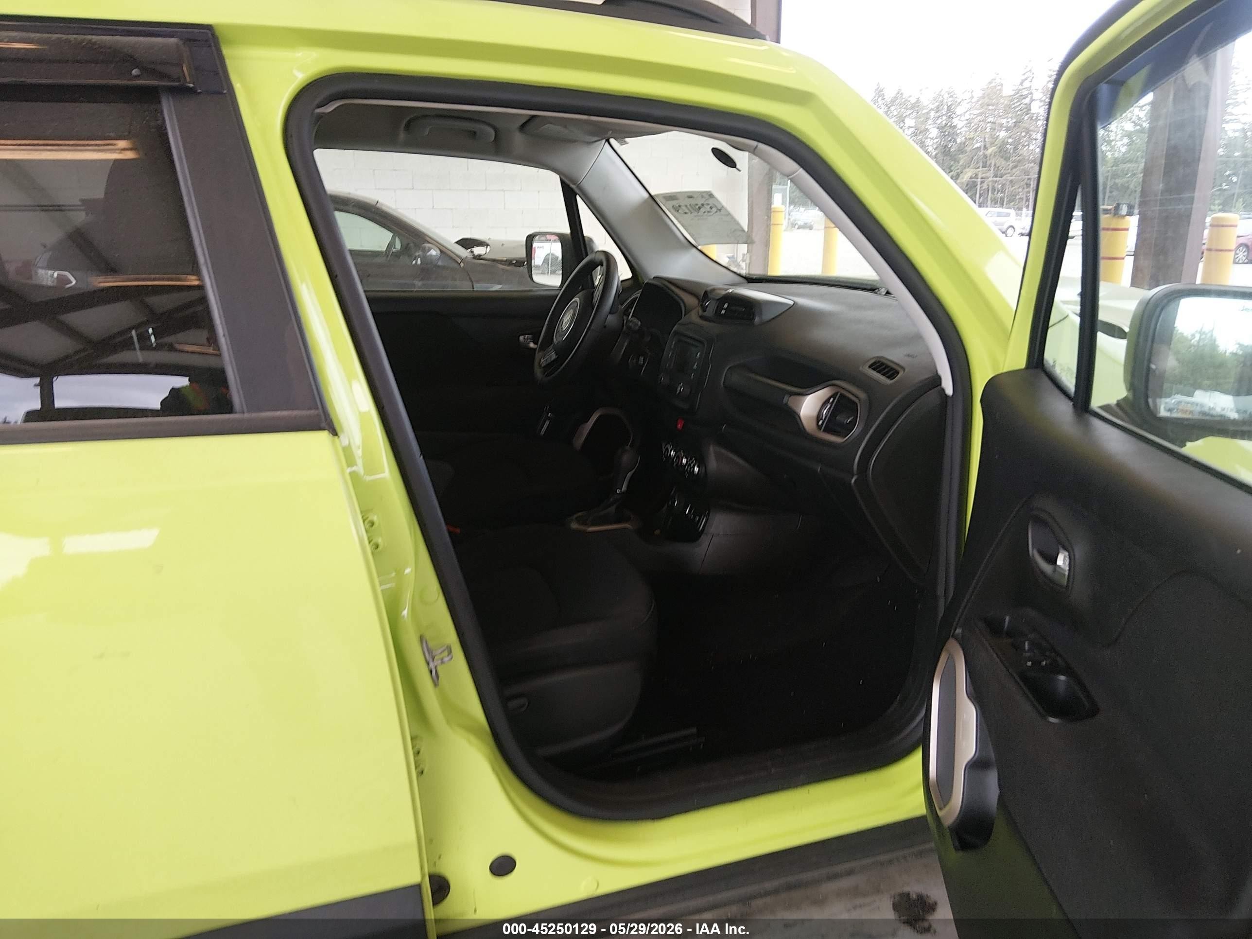 2017 Jeep Renegade Sport 4x4 Green vin: ZACCJBAB7HPG05967