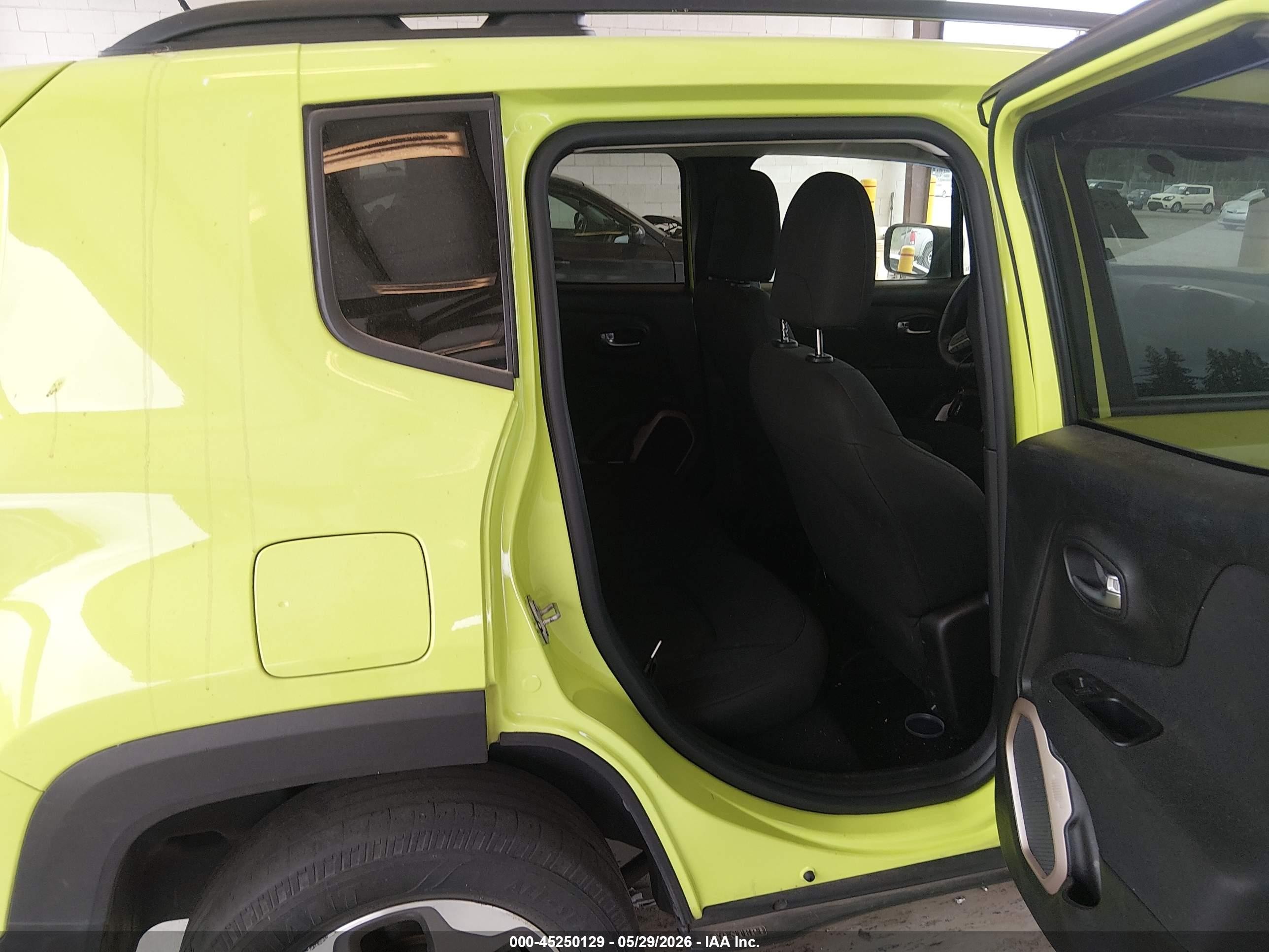 2017 Jeep Renegade Sport 4x4 Green vin: ZACCJBAB7HPG05967