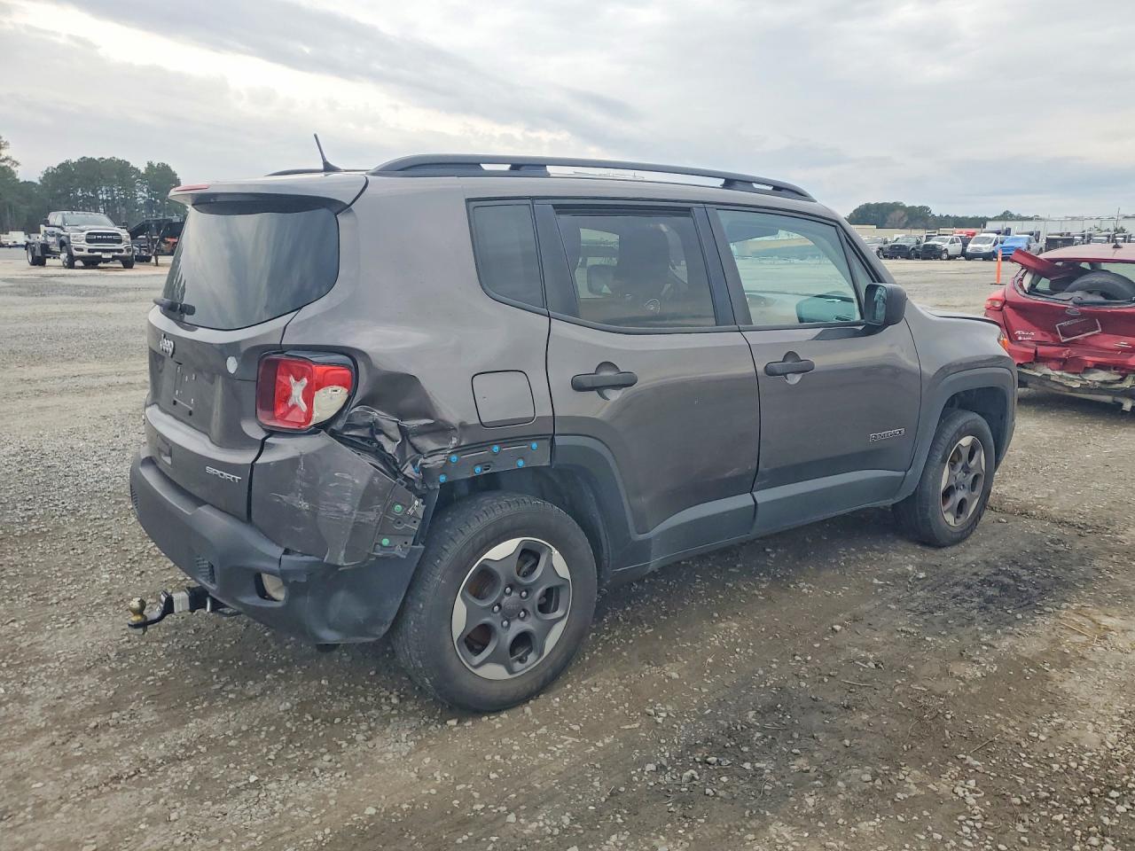 2018 Jeep Renegade Sport Brown vin: ZACCJBAB7JPH61593