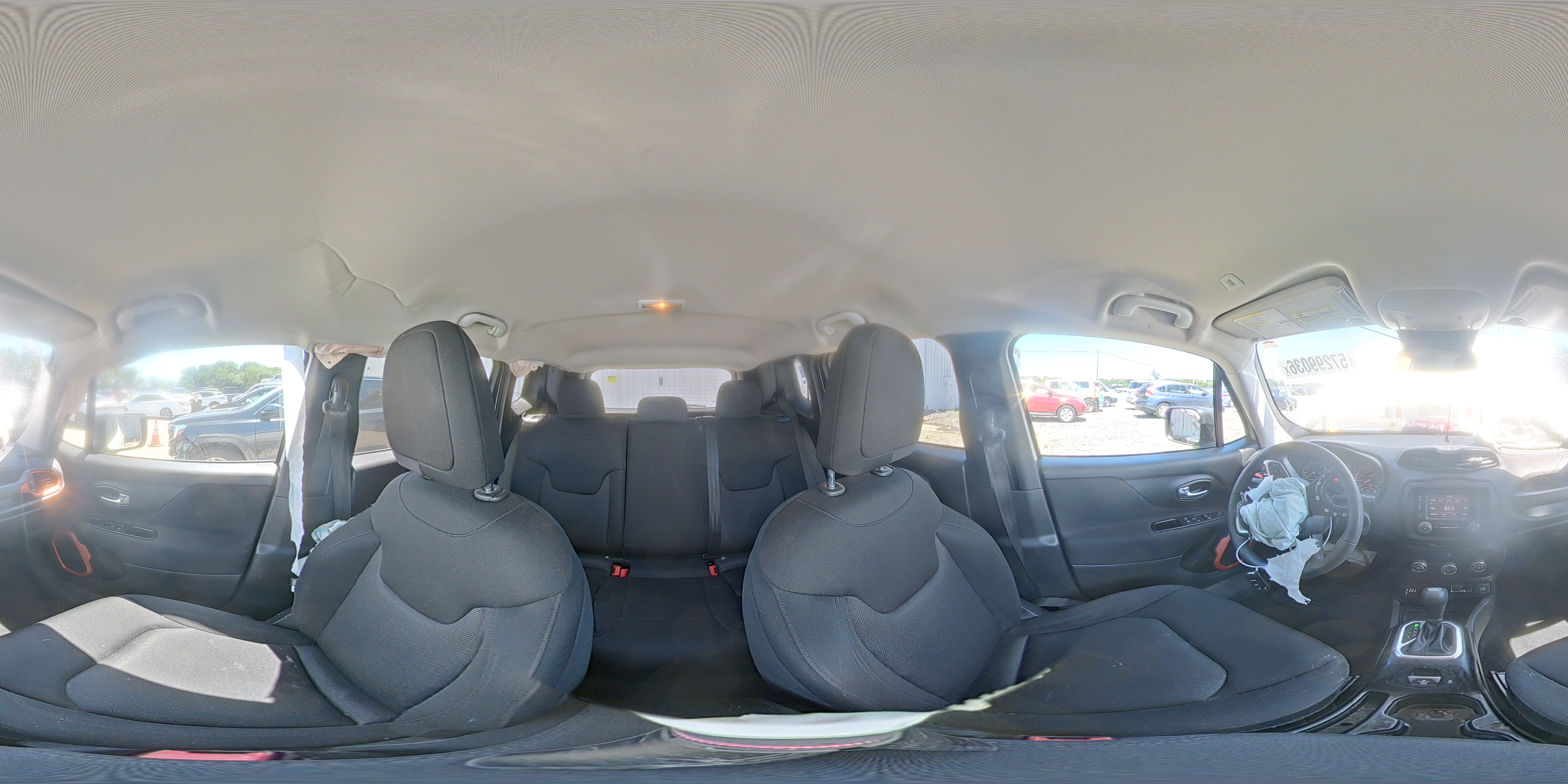 2018 Jeep Renegade Sport White vin: ZACCJBAB8JPJ11801