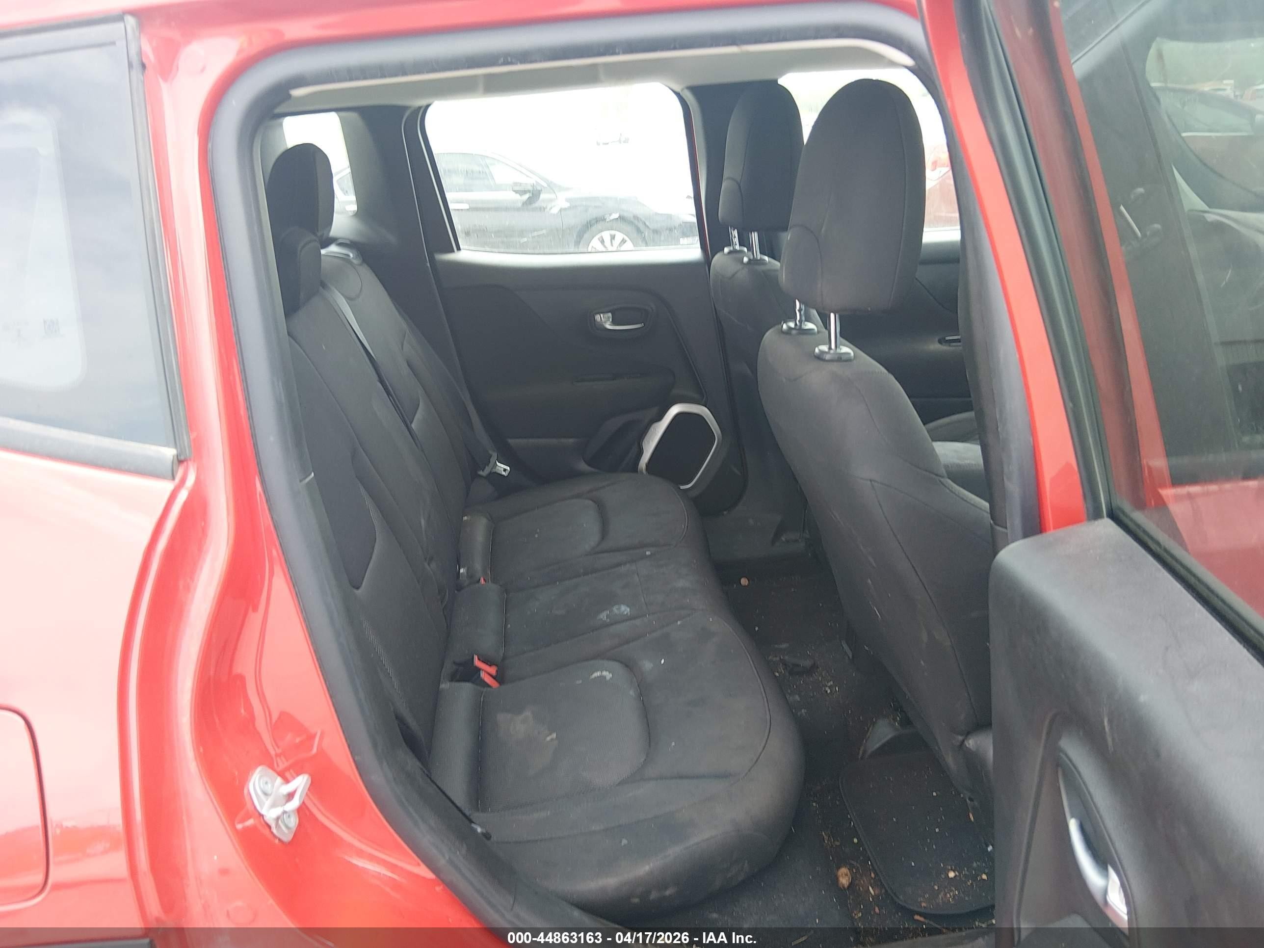 2018 Jeep Renegade Sport 4x4 Красный vin: ZACCJBAB8JPJ58424