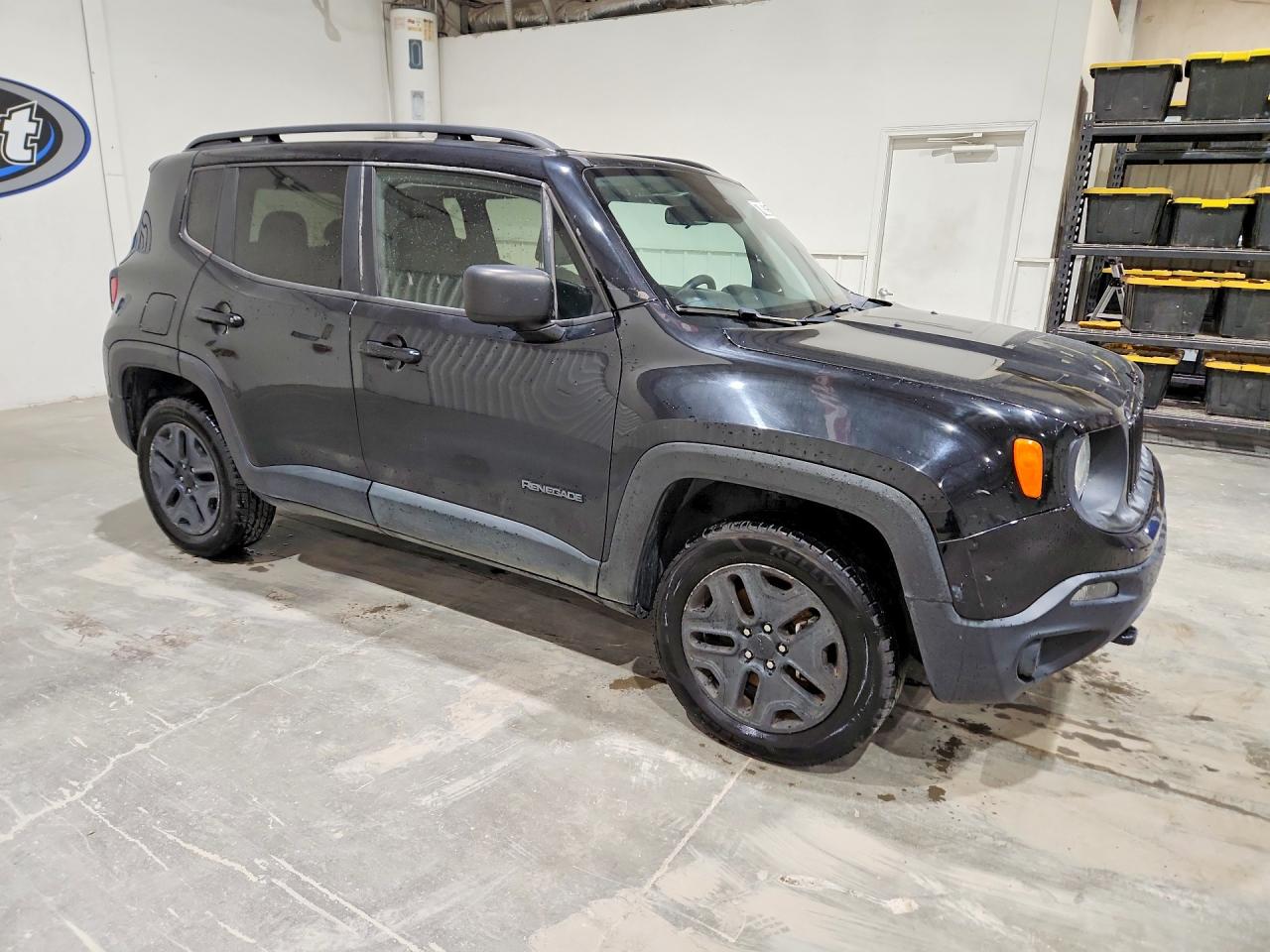 2018 Jeep Renegade Sport Черный vin: ZACCJBAB9JPH35206