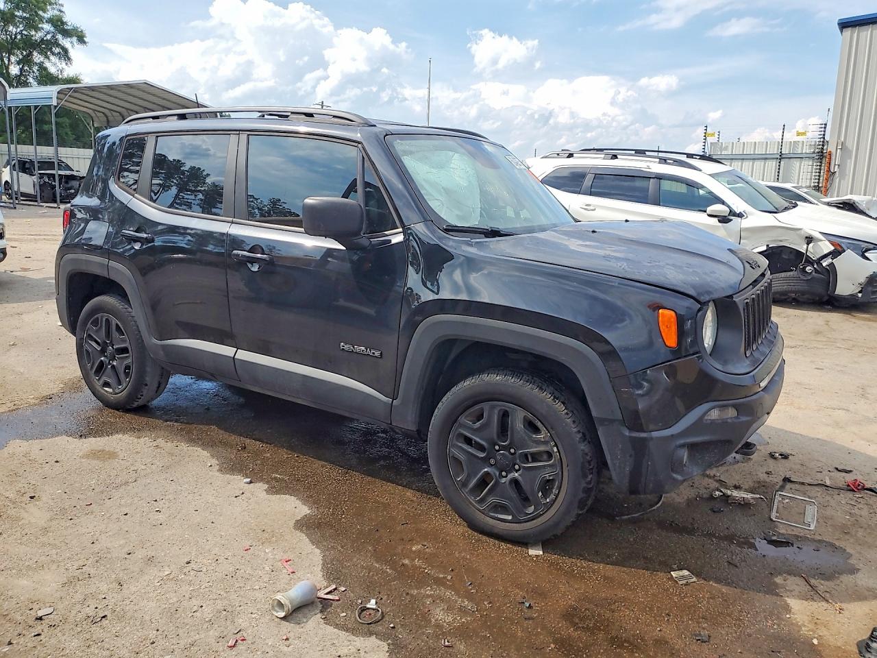 2018 Jeep Renegade Sport Black vin: ZACCJBAB9JPH57755