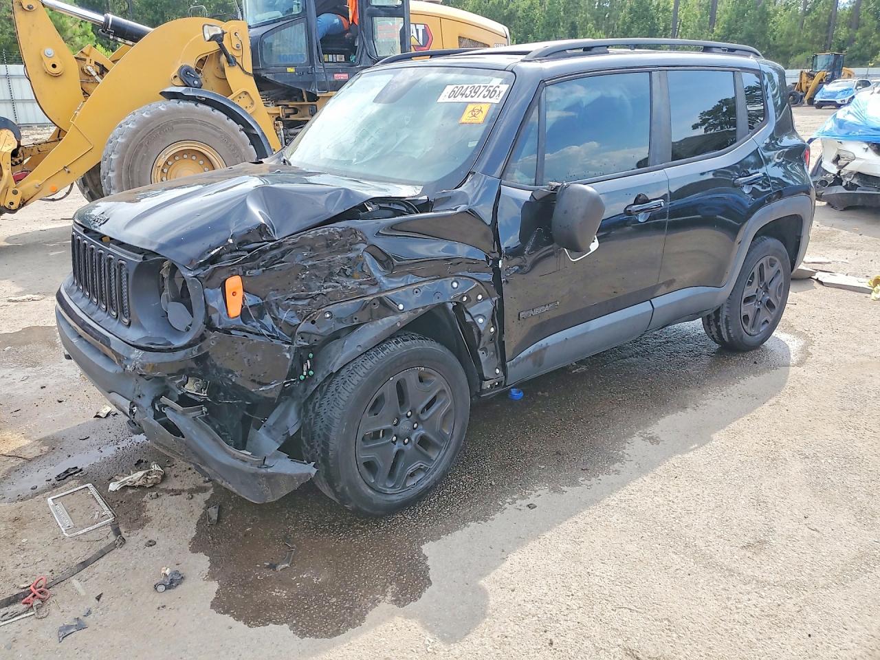 2018 Jeep Renegade Sport Black vin: ZACCJBAB9JPH57755