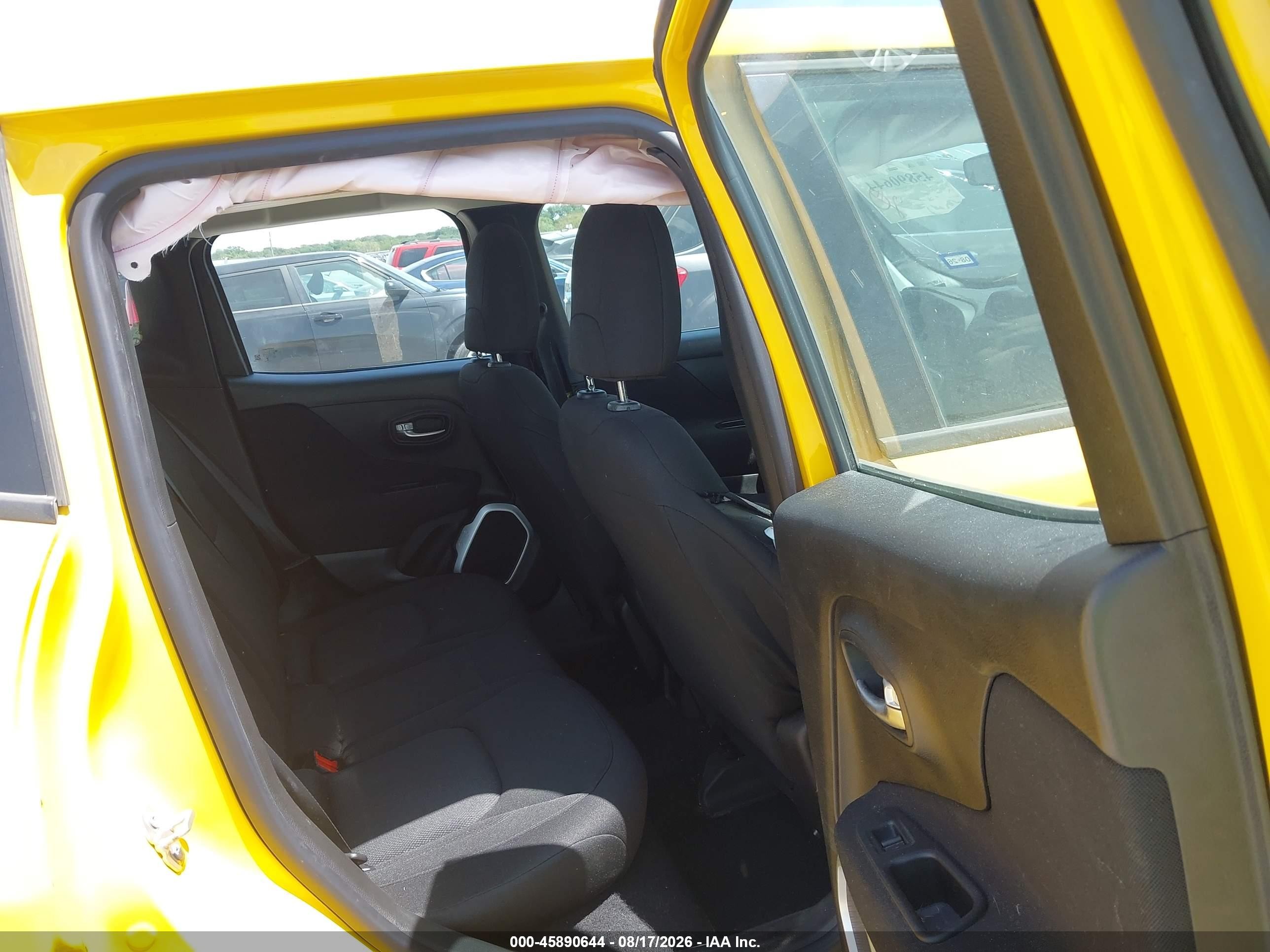 2018 Jeep Renegade Sport 4x4 Yellow vin: ZACCJBABXJPH09746