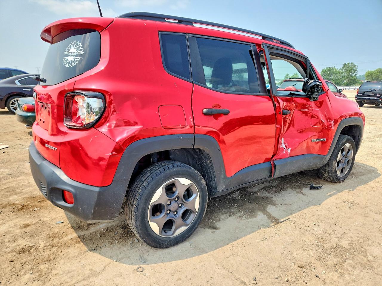 2018 Jeep Renegade Sport Red vin: ZACCJBABXJPH20200
