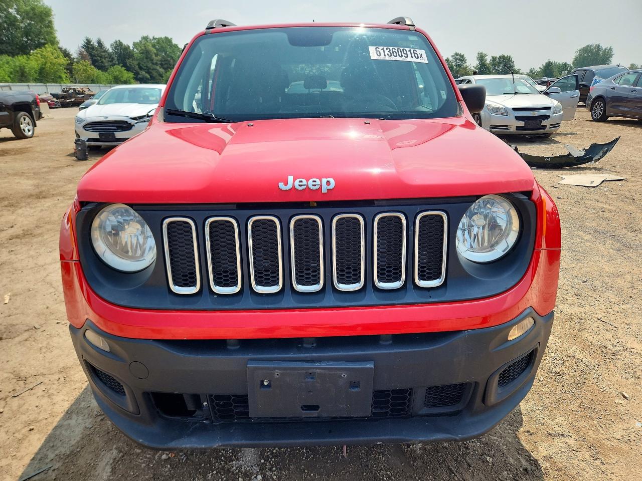 2018 Jeep Renegade Sport Red vin: ZACCJBABXJPH20200