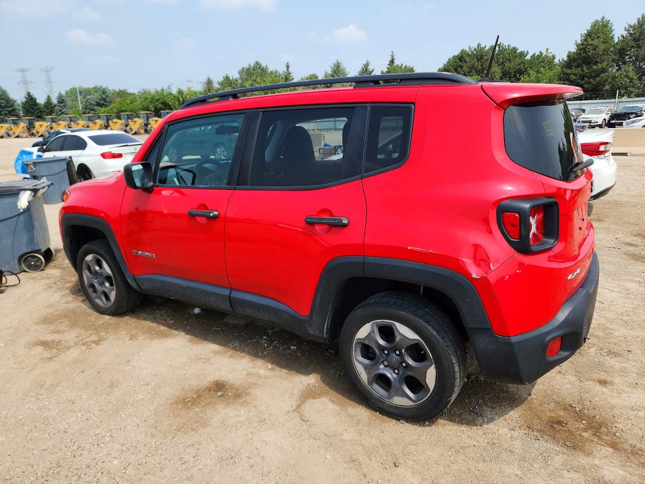 2018 Jeep Renegade Sport Red vin: ZACCJBABXJPH20200