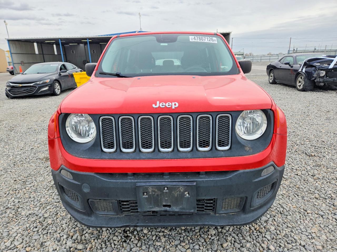 2015 Jeep Renegade Sport Red vin: ZACCJBAH0FPB71505