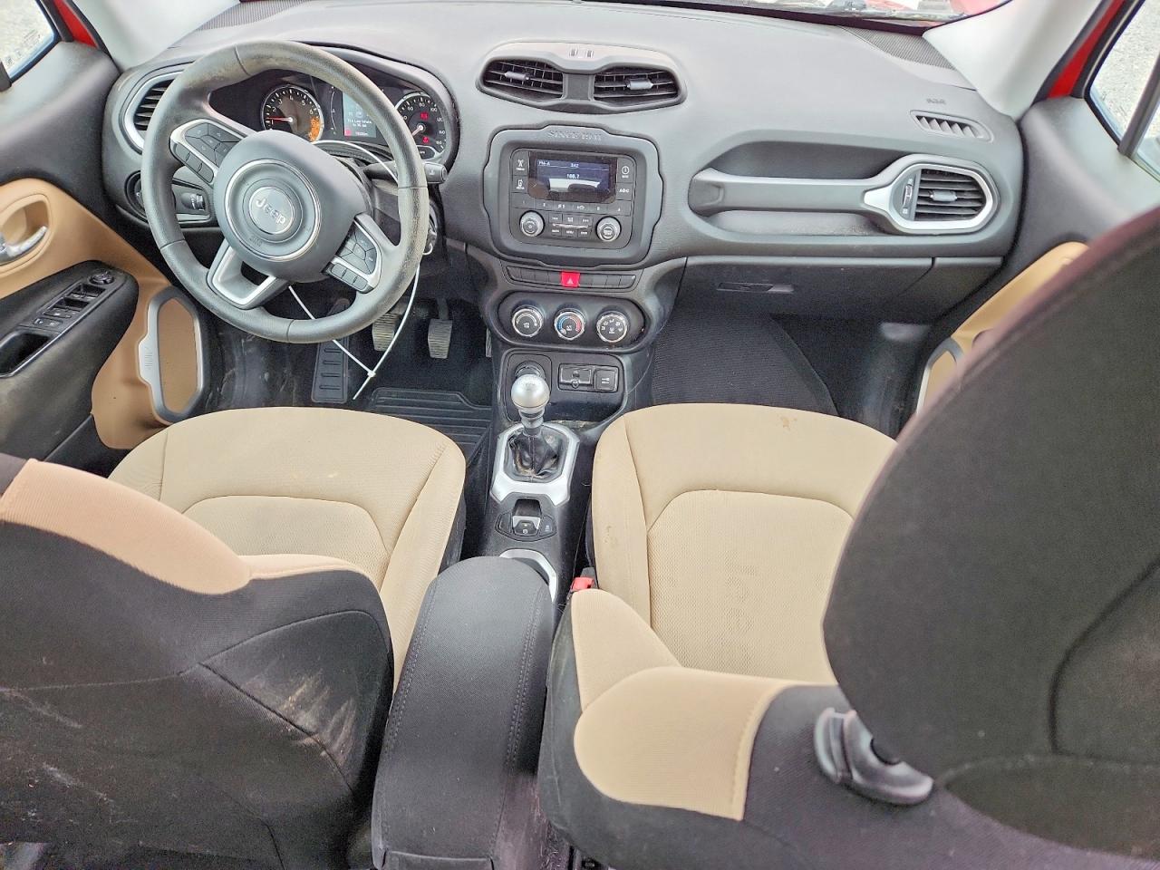 2015 Jeep Renegade Sport Red vin: ZACCJBAH0FPB71505