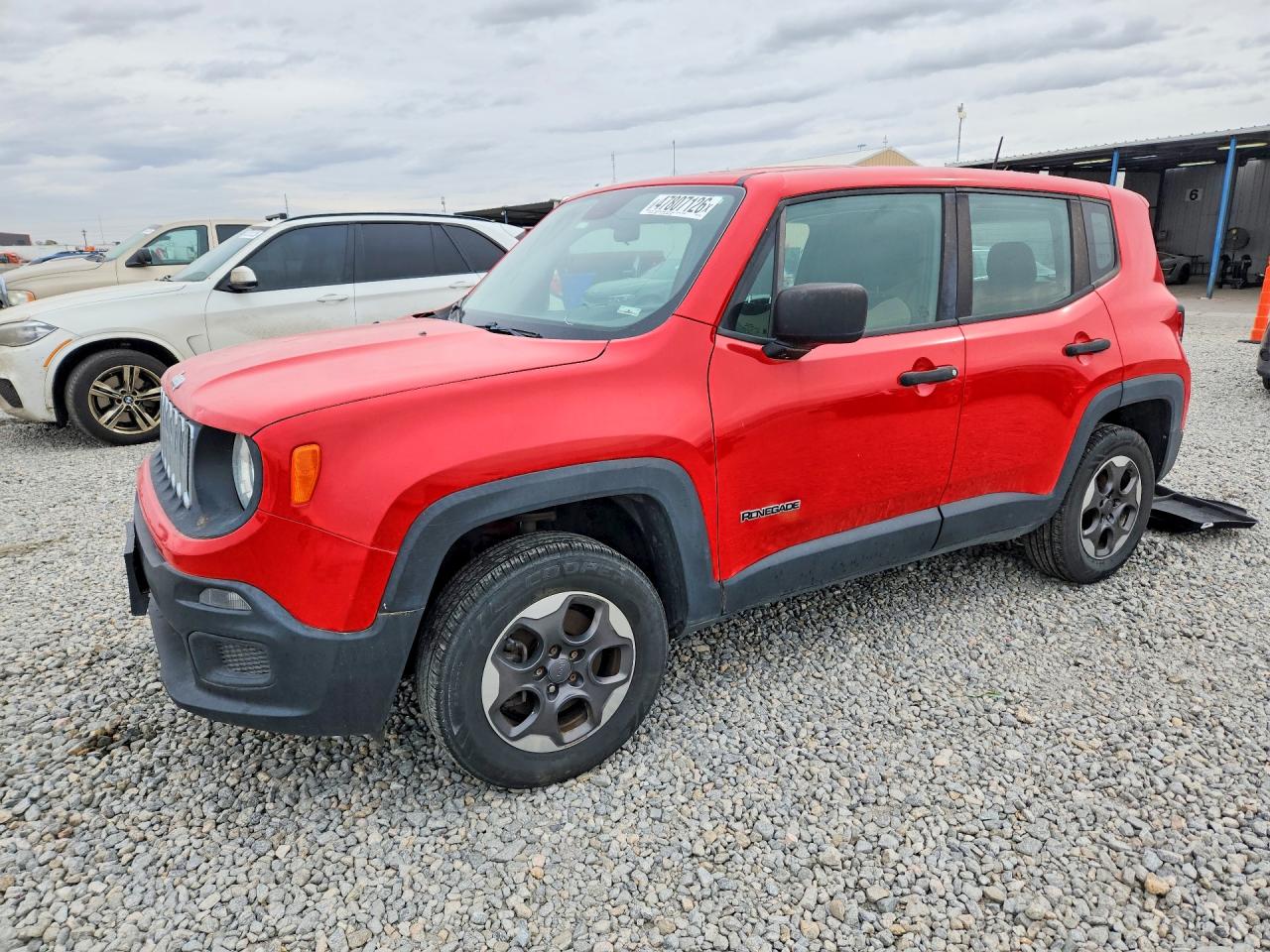 2015 Jeep Renegade Sport Red vin: ZACCJBAH0FPB71505
