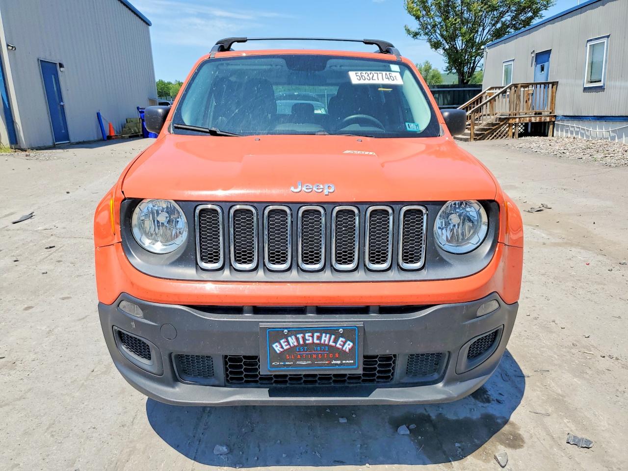 2015 Jeep Renegade Sport Orange vin: ZACCJBAHXFPC02910