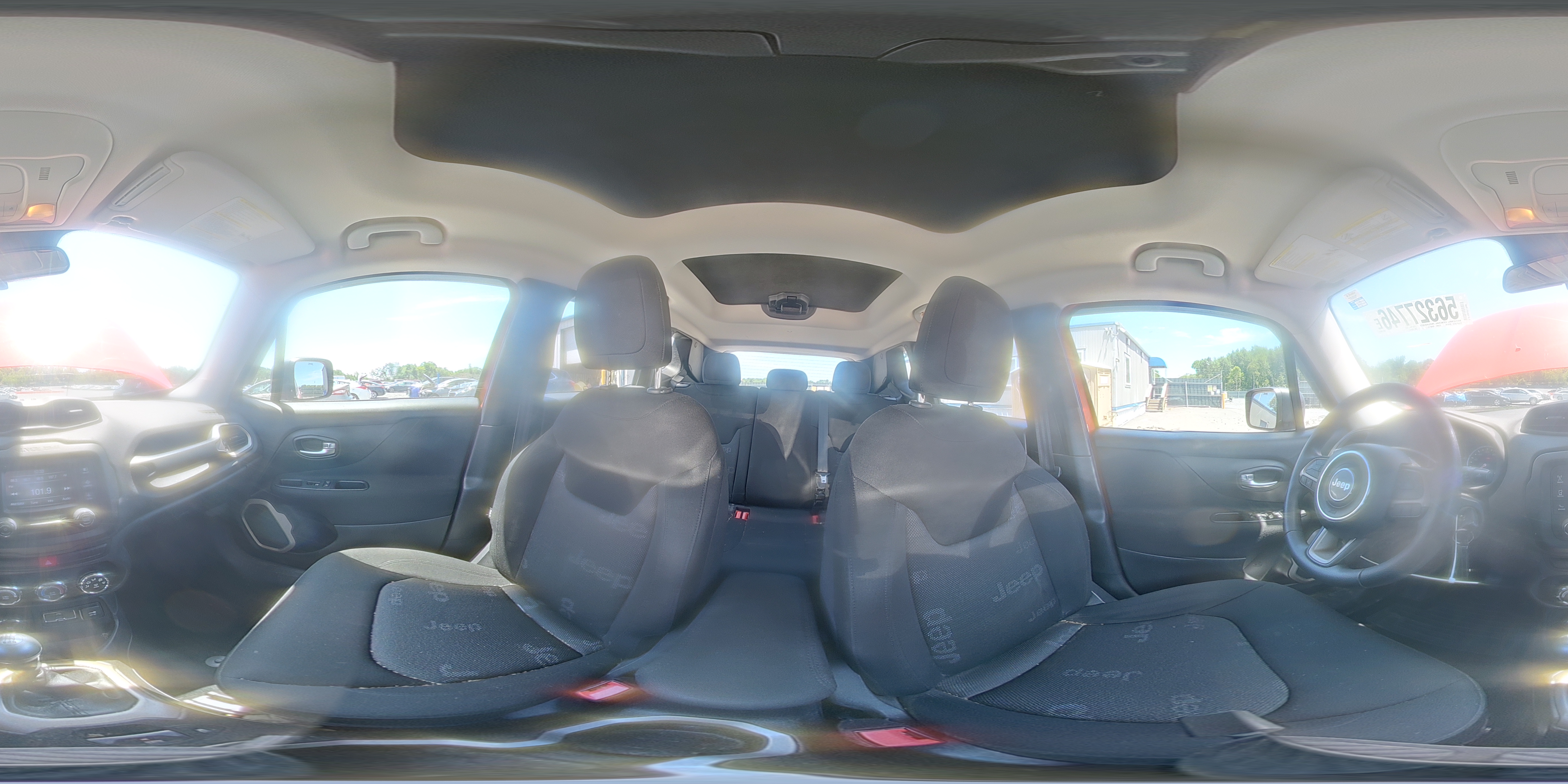 2015 Jeep Renegade Sport Orange vin: ZACCJBAHXFPC02910