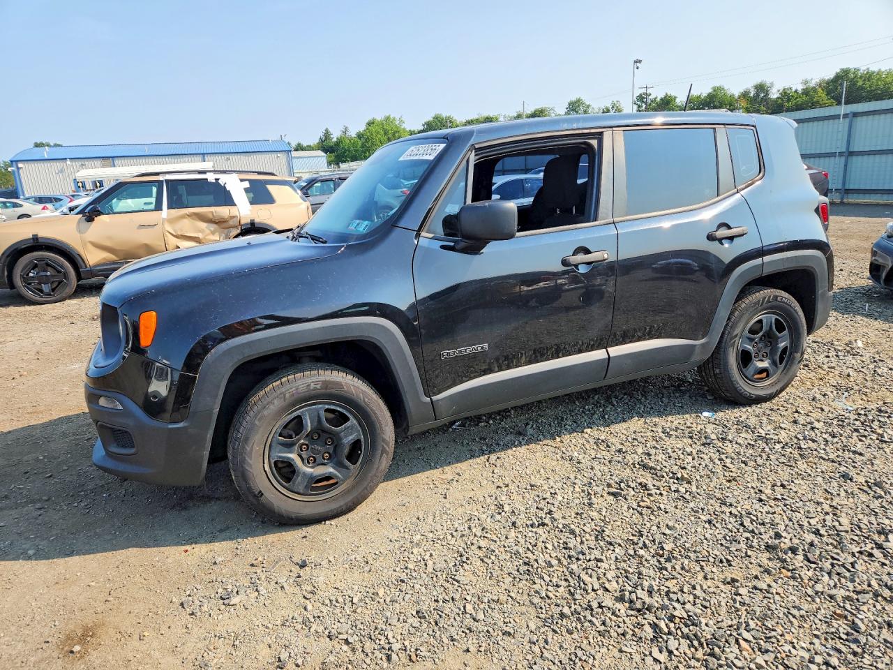 2015 Jeep Renegade Sport Black vin: ZACCJBAT0FPB52825