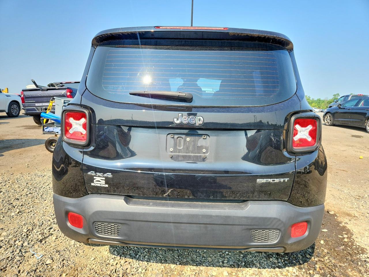 2015 Jeep Renegade Sport Black vin: ZACCJBAT0FPB52825