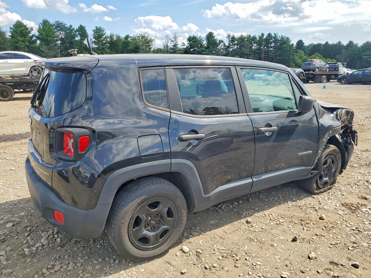 2015 Jeep Renegade Sport Black vin: ZACCJBAT0FPB53486