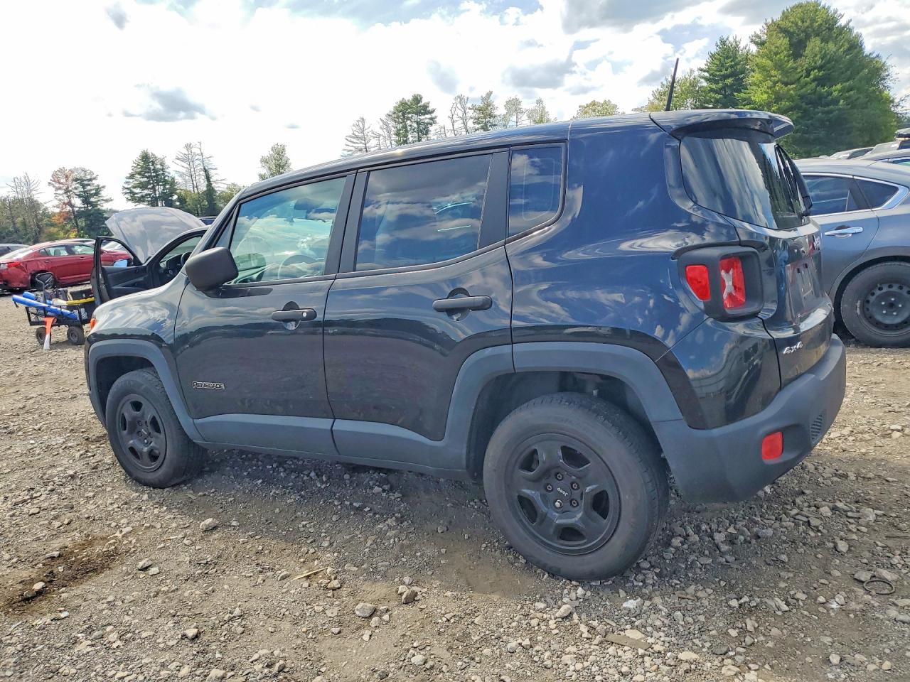 2015 Jeep Renegade Sport Black vin: ZACCJBAT0FPB53486