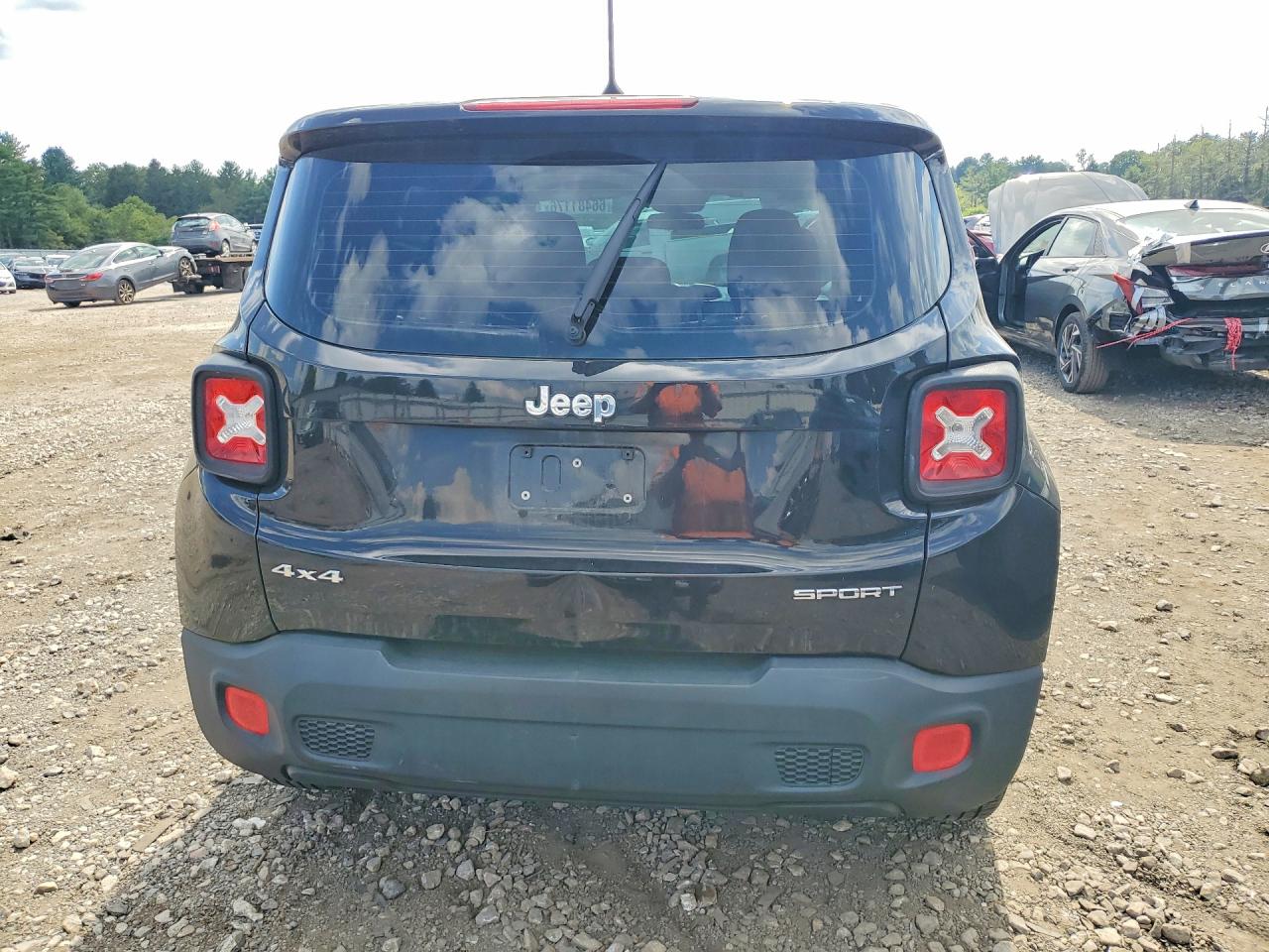 2015 Jeep Renegade Sport Black vin: ZACCJBAT0FPB53486