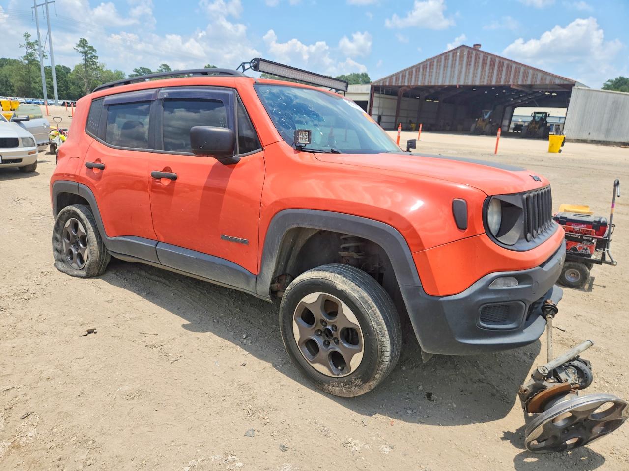 2015 Jeep Renegade Sport Orange vin: ZACCJBAT5FPC30859