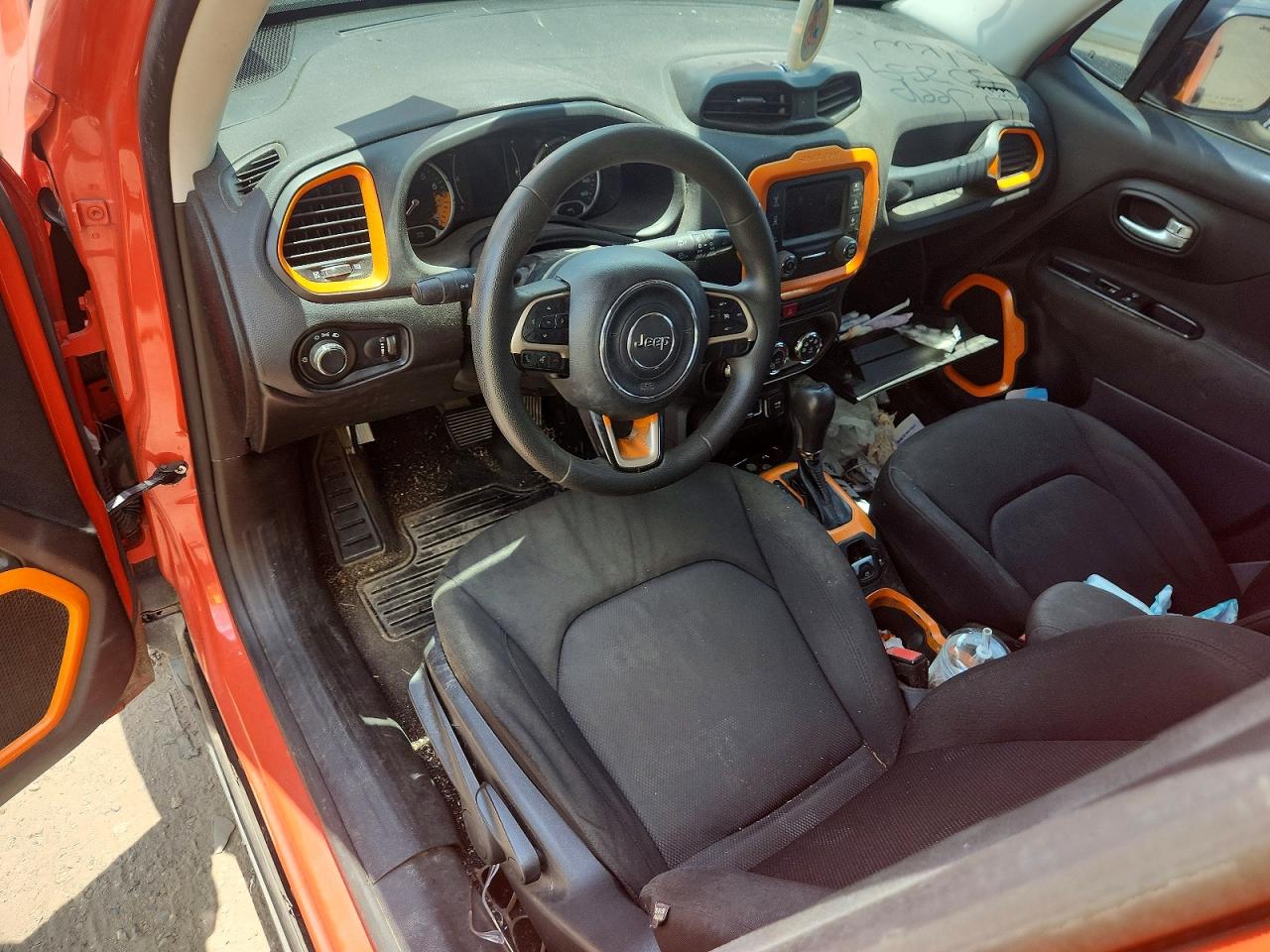 2015 Jeep Renegade Sport Orange vin: ZACCJBAT5FPC30859