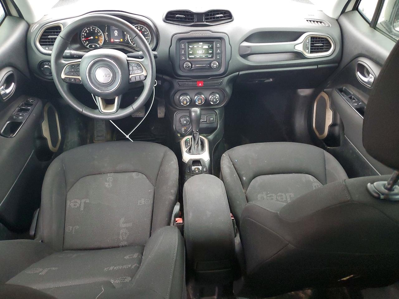 2015 Jeep Renegade Sport White vin: ZACCJBAT6FPC32359