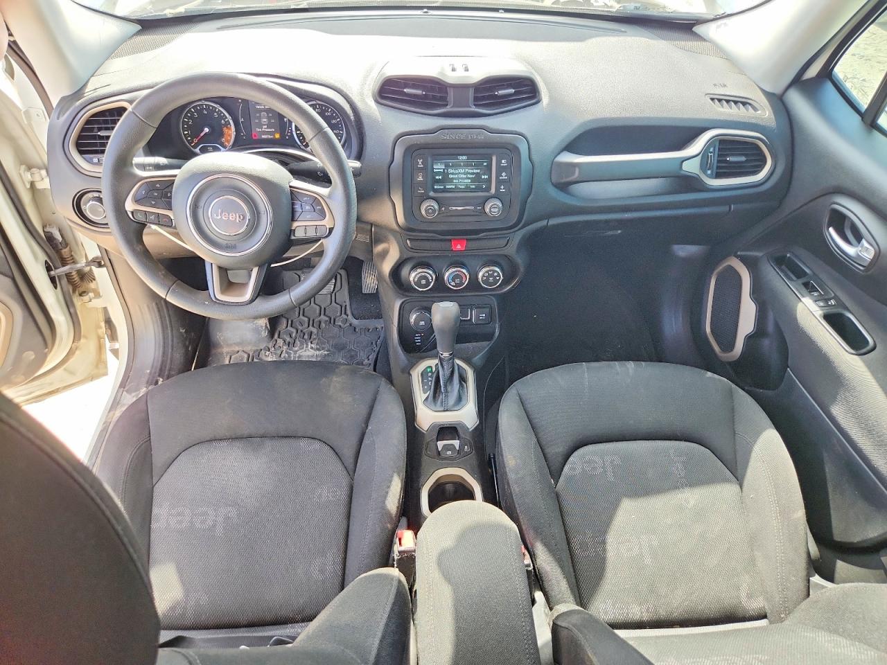 2015 Jeep Renegade Sport White vin: ZACCJBAT7FPC19720