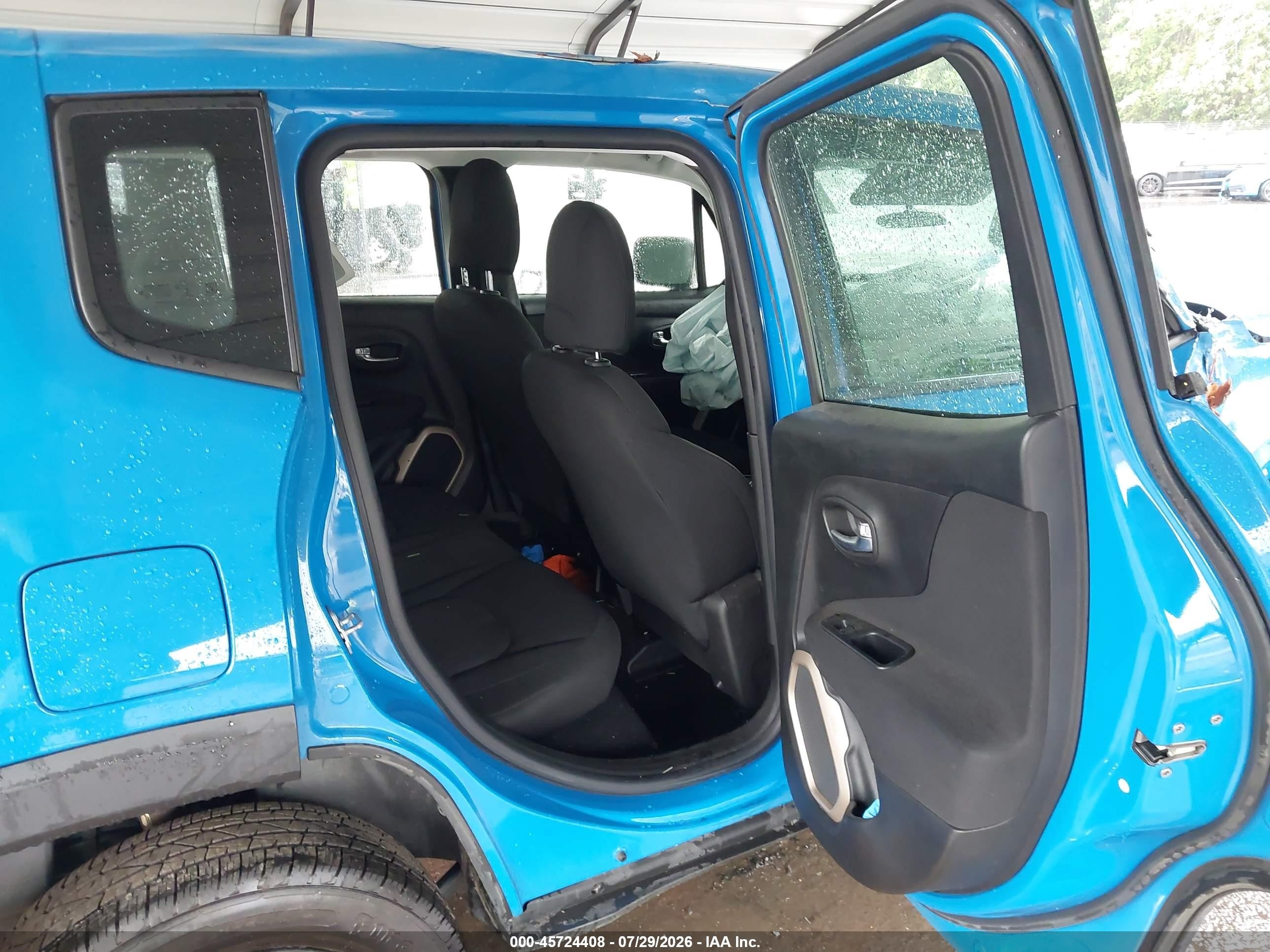 2015 Jeep Renegade Sport Blue vin: ZACCJBAT8FPB32120