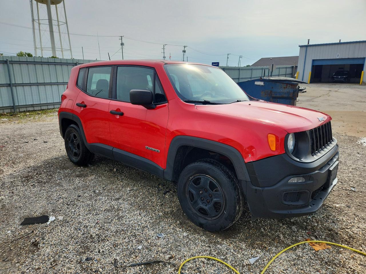 2015 Jeep Renegade Sport Red vin: ZACCJBATXFPB24021