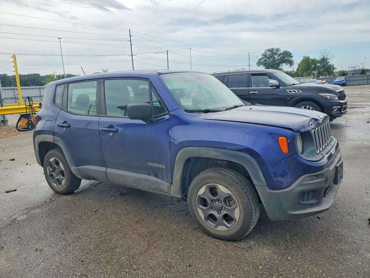 2016 Jeep Renegade Sport Blue vin: ZACCJBATXGPD25970