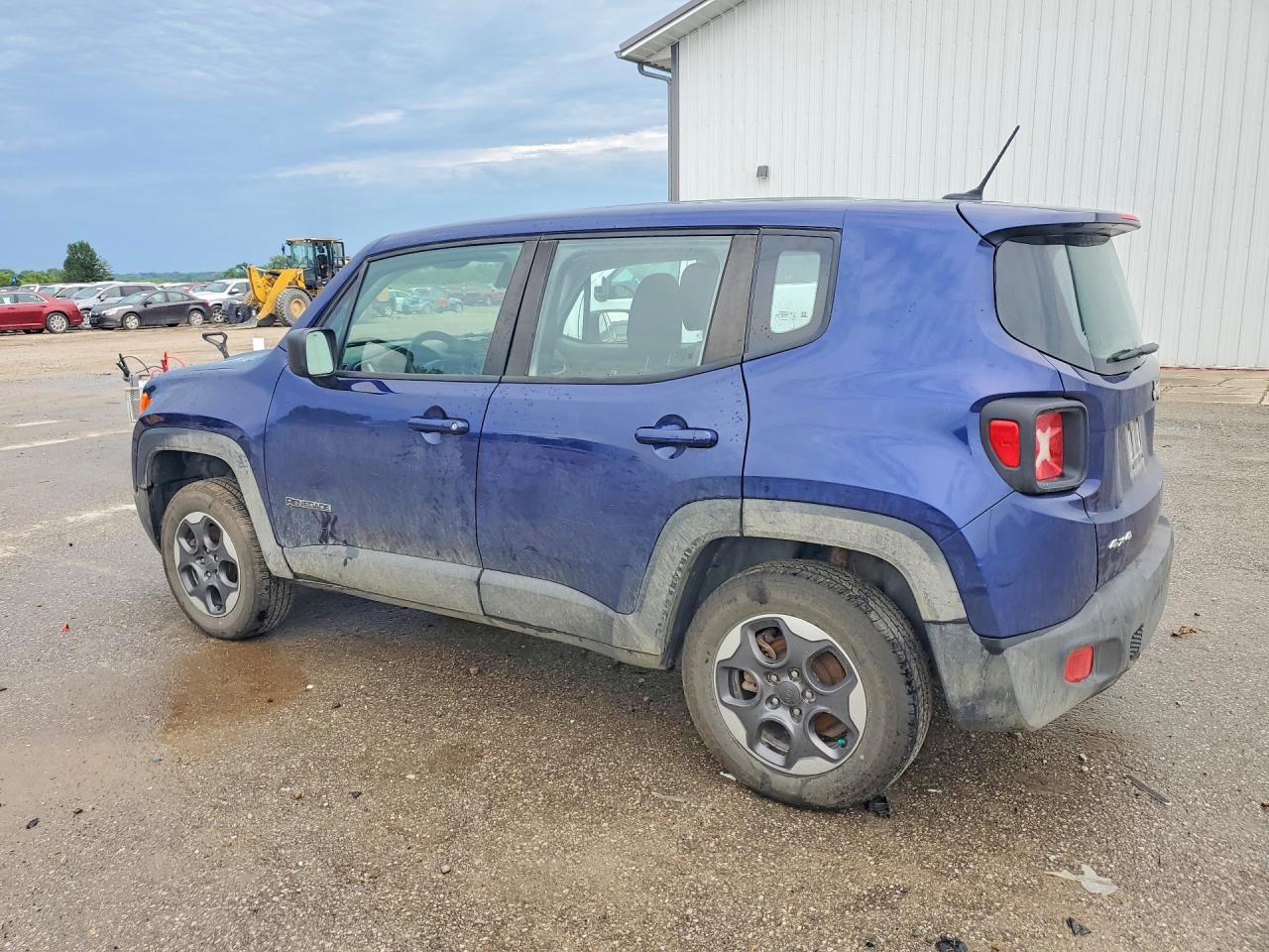 2016 Jeep Renegade Sport Blue vin: ZACCJBATXGPD25970
