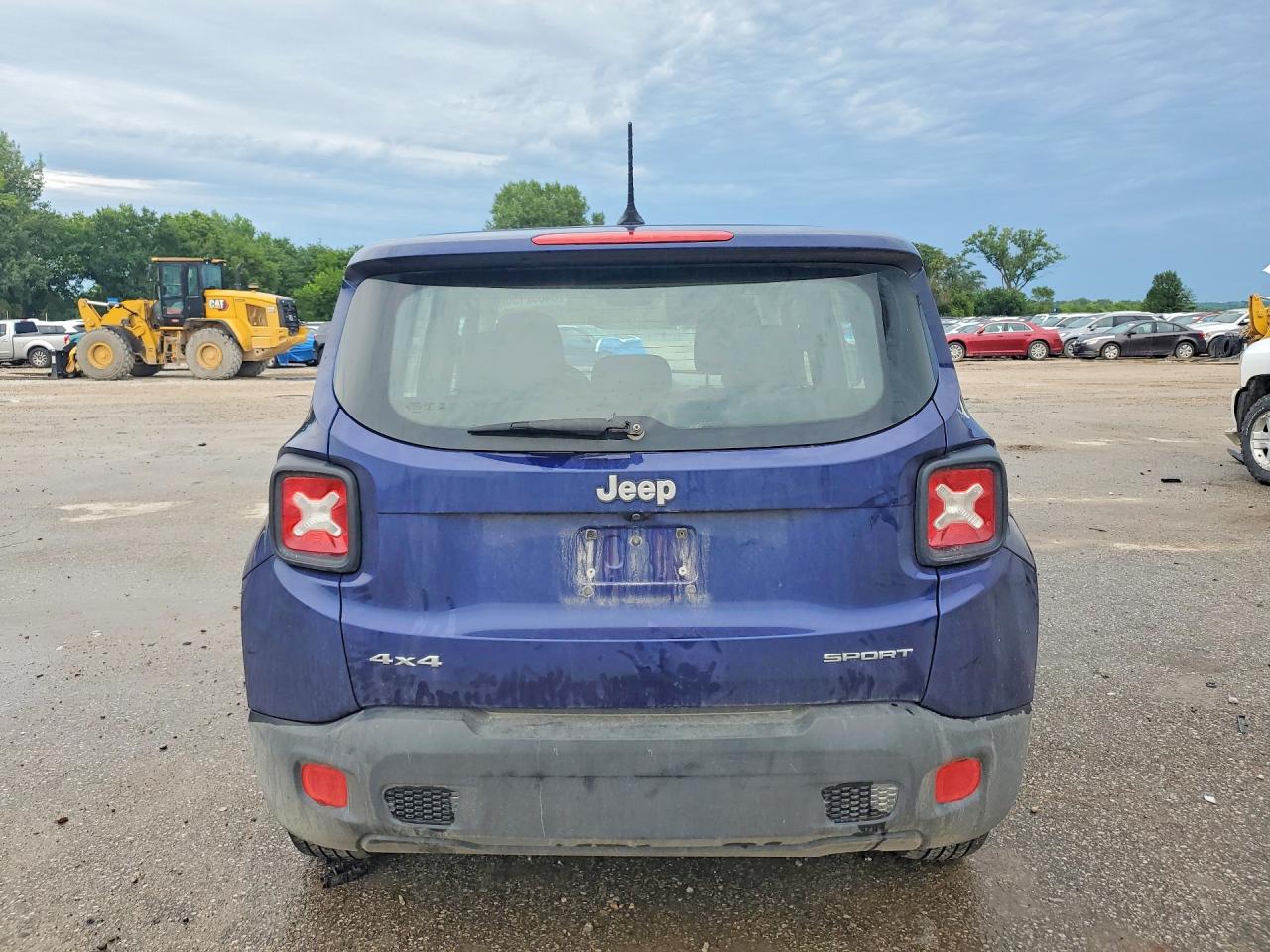 2016 Jeep Renegade Sport Blue vin: ZACCJBATXGPD25970