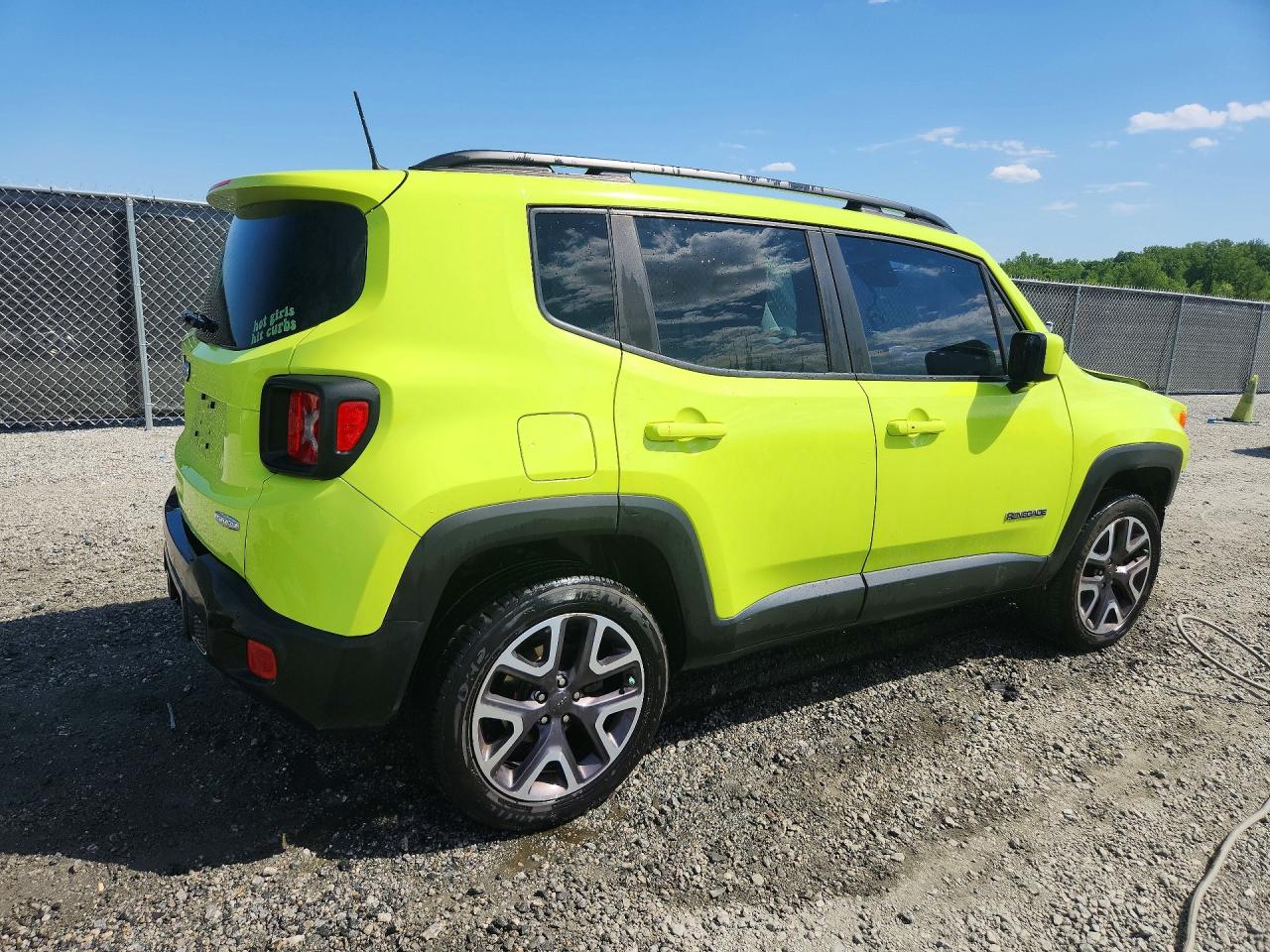 2018 Jeep Renegade Latitude Green vin: ZACCJBBB7JPG76123