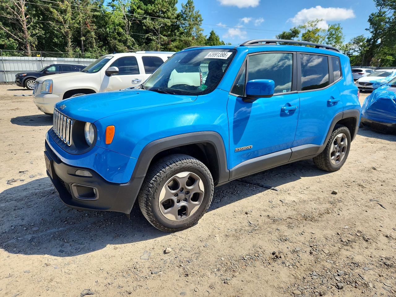 2015 Jeep Renegade Latitude Blue vin: ZACCJBBH0FPB68585