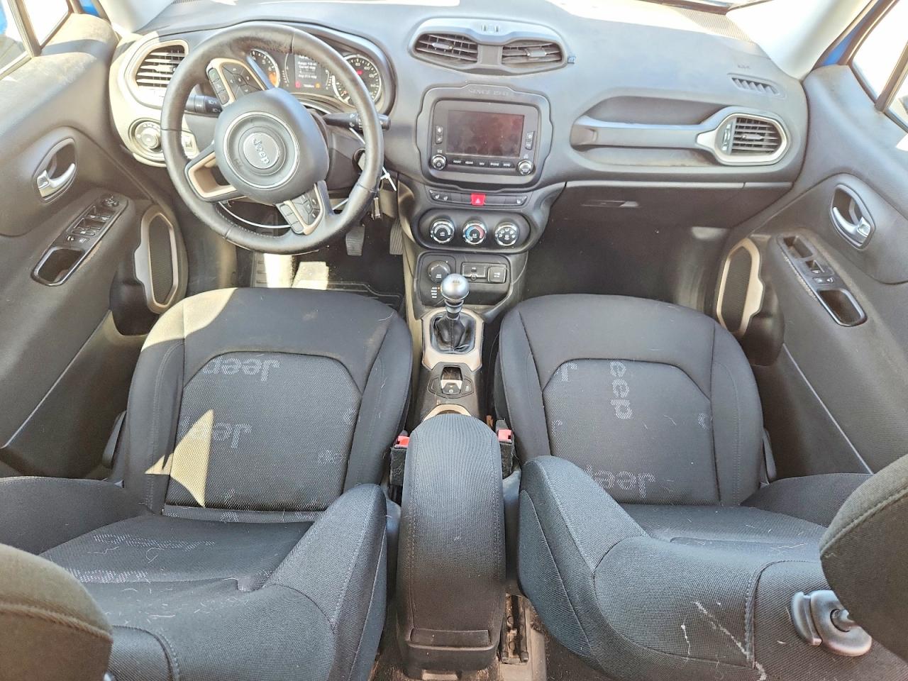 2015 Jeep Renegade Latitude Blue vin: ZACCJBBH0FPB68585