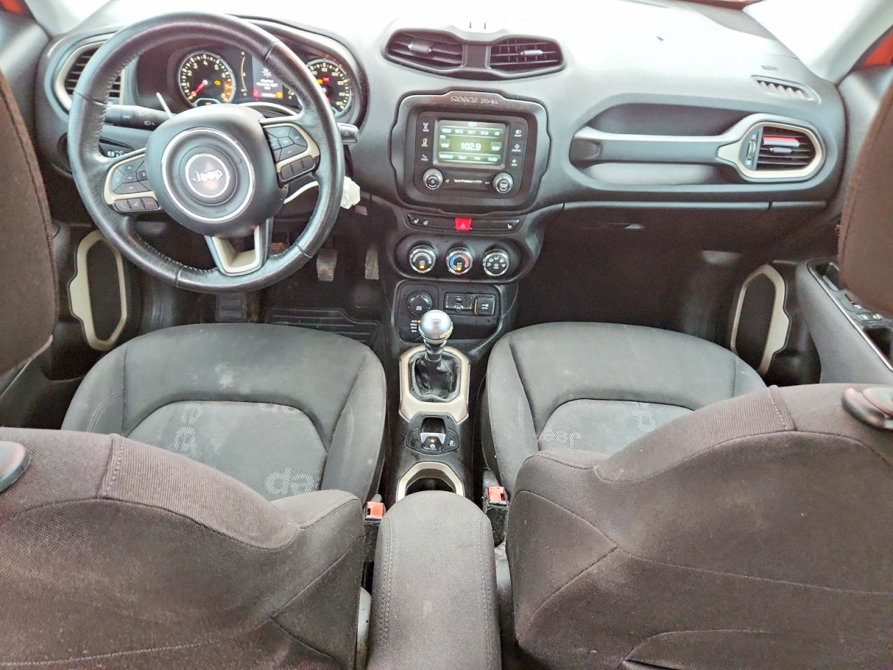 2015 Jeep Renegade Latitude (us-mex.), North(can) Orange vin: ZACCJBBH7FPC31201