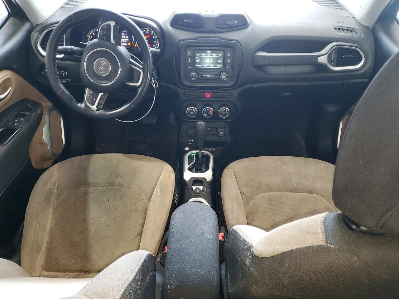 2015 Jeep Renegade Latitude Black vin: ZACCJBBT0FPB59589