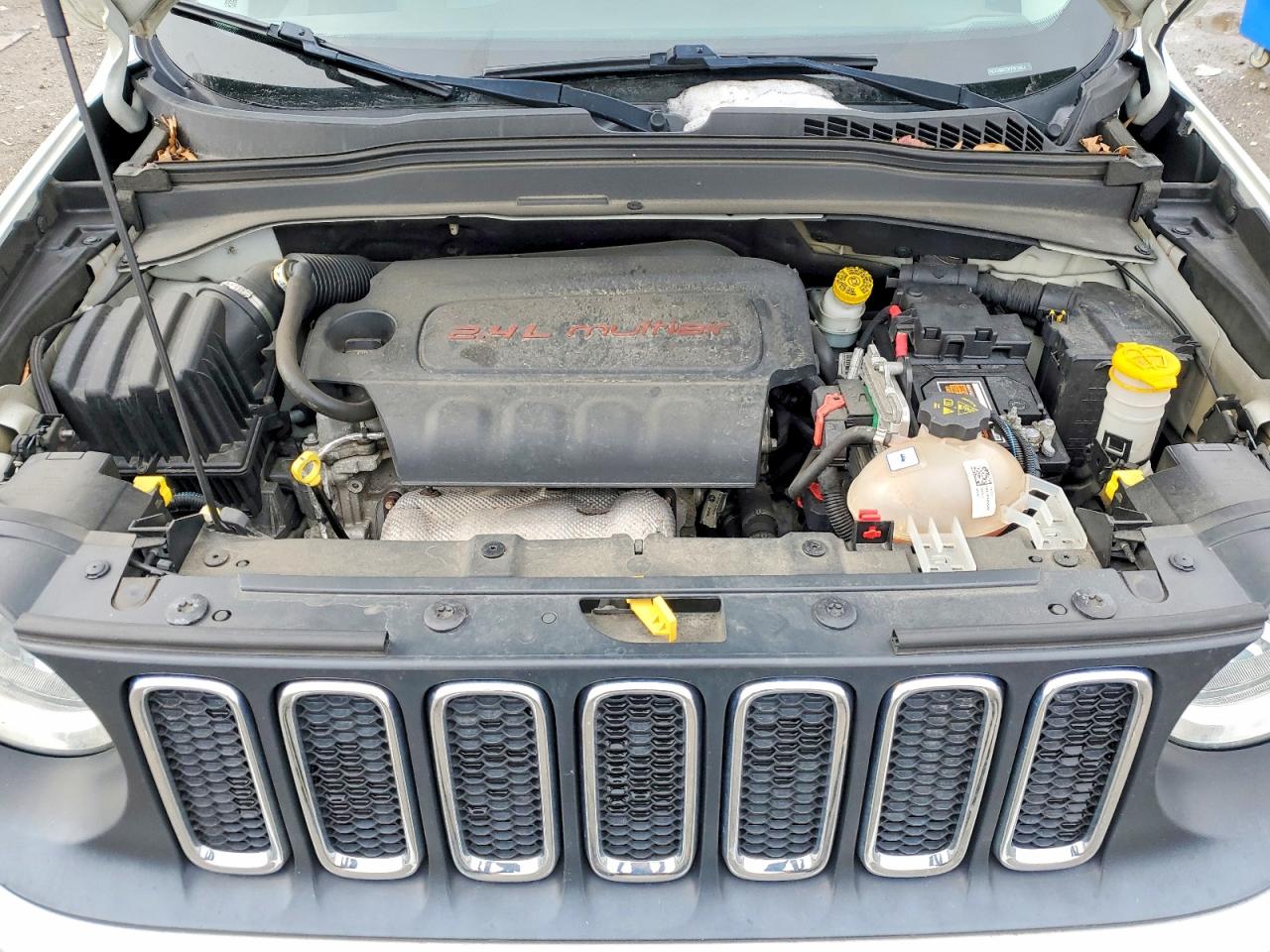 2015 Jeep Renegade Latitude Белый vin: ZACCJBBT0FPB75924