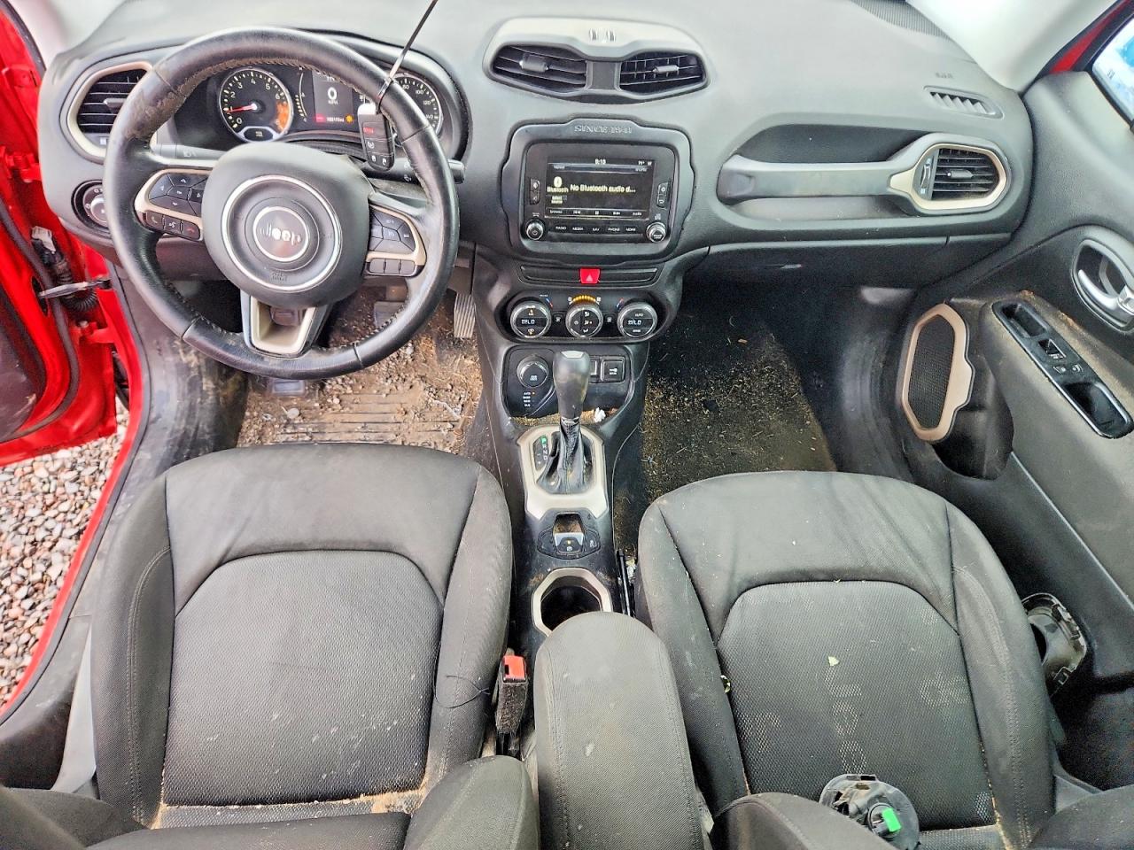 2015 Jeep Renegade Latitude Red vin: ZACCJBBT0FPC45364