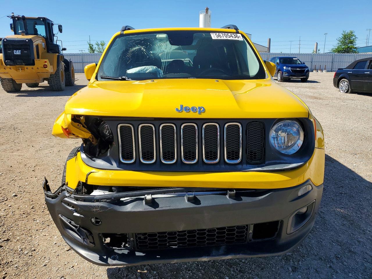 2016 Jeep Renegade Latitude Yellow vin: ZACCJBBT0GPD42873