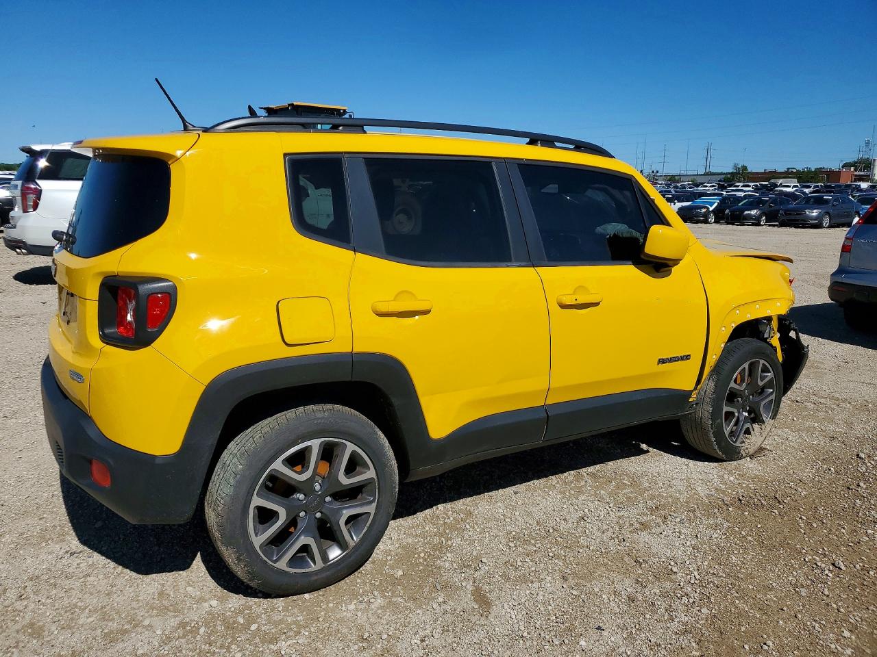 2016 Jeep Renegade Latitude Yellow vin: ZACCJBBT0GPD42873