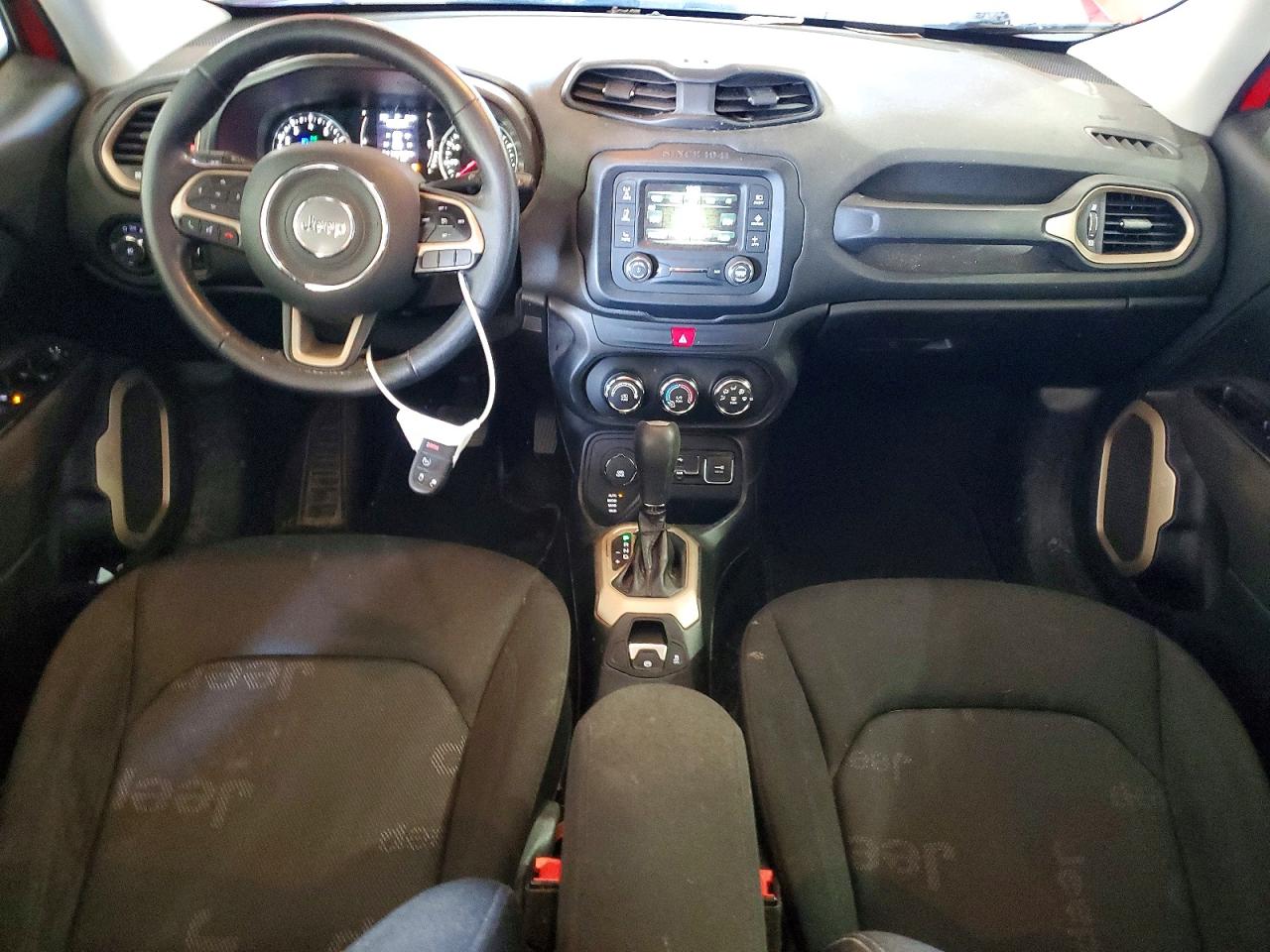 2016 Jeep Renegade Latitude Red vin: ZACCJBBT2GPD91315