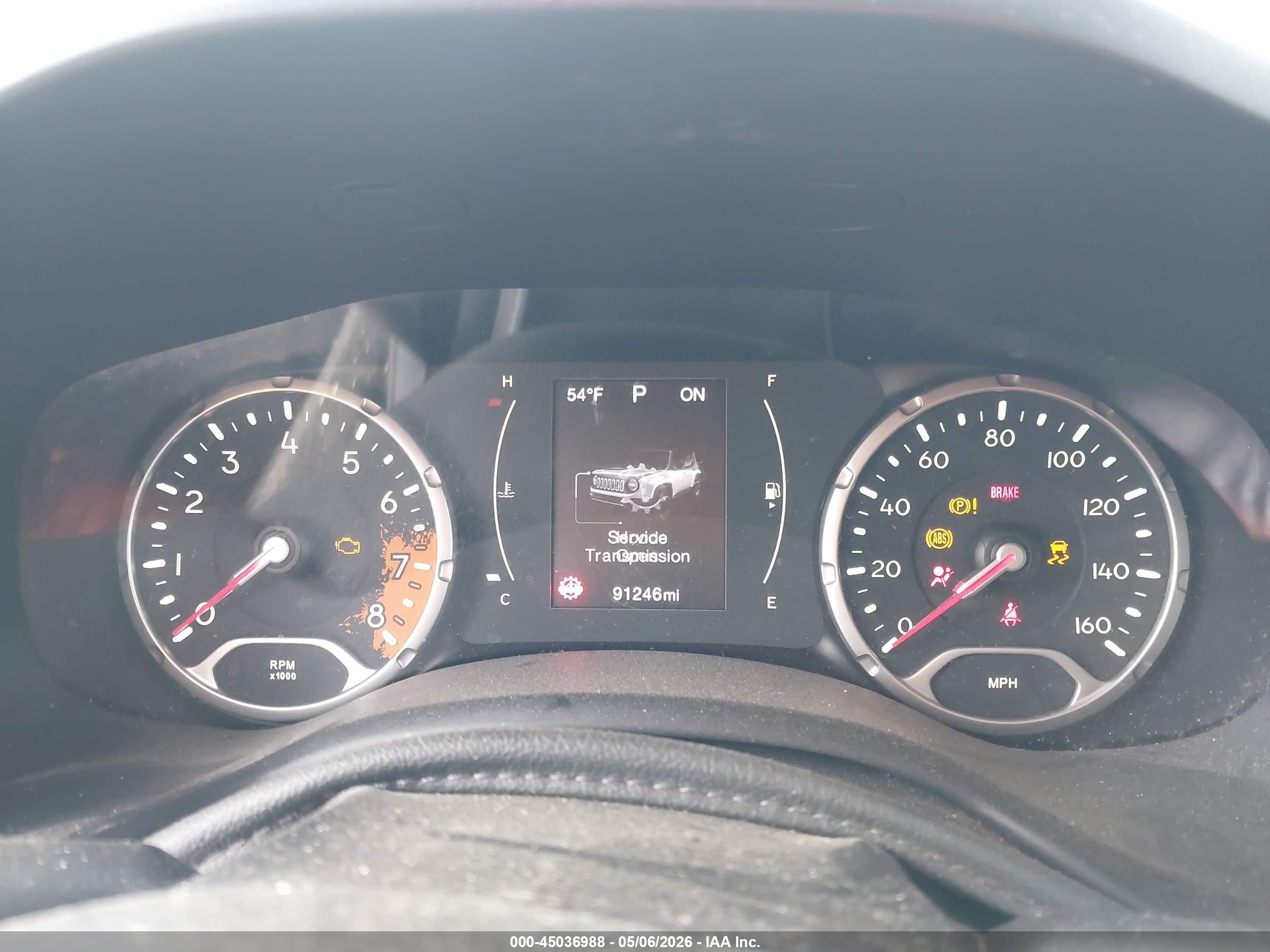 2015 Jeep Renegade Latitude Красный vin: ZACCJBBT3FPB88156